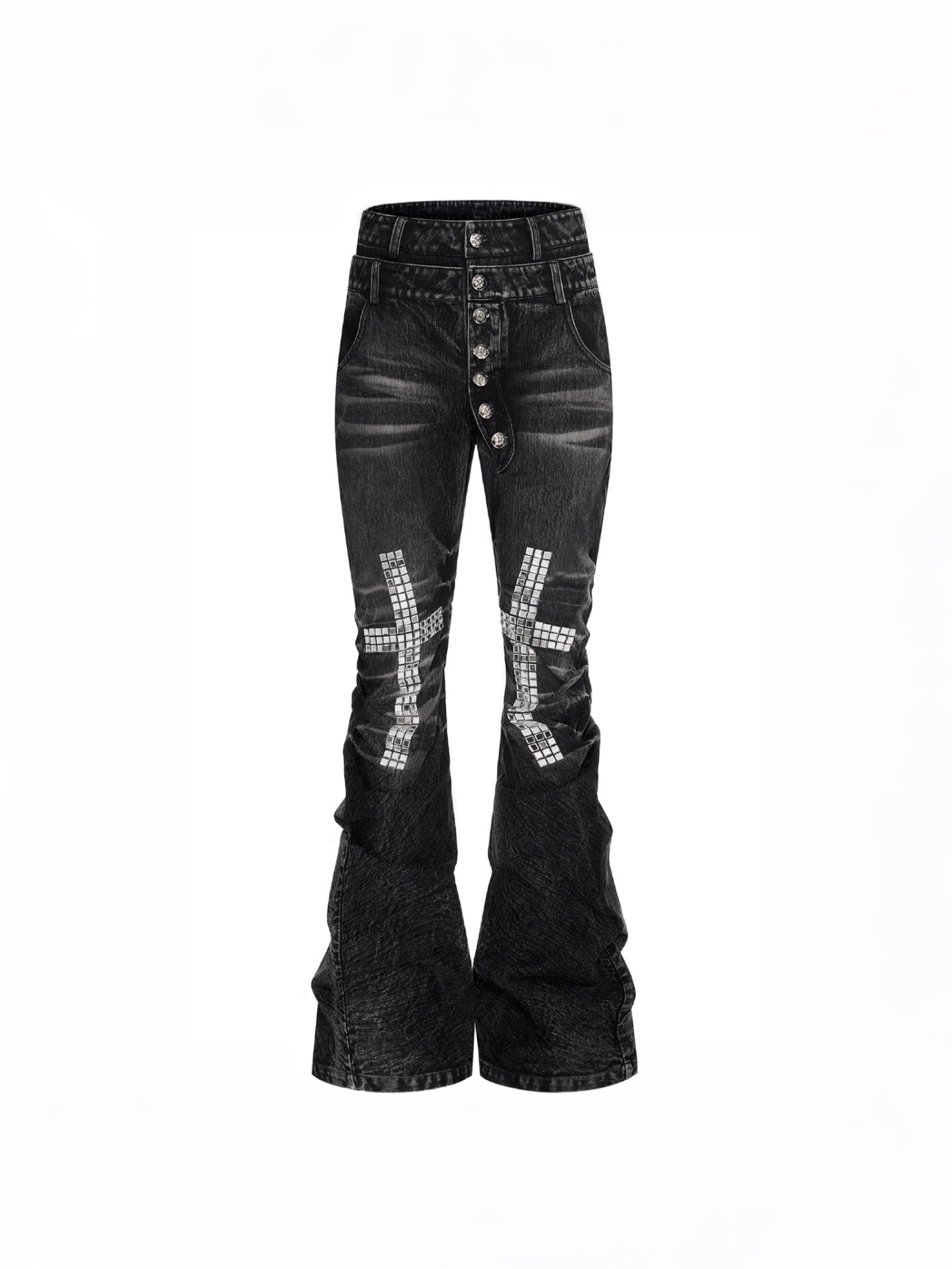 URBAN CURVED HEM JEANS – CRYPTIC