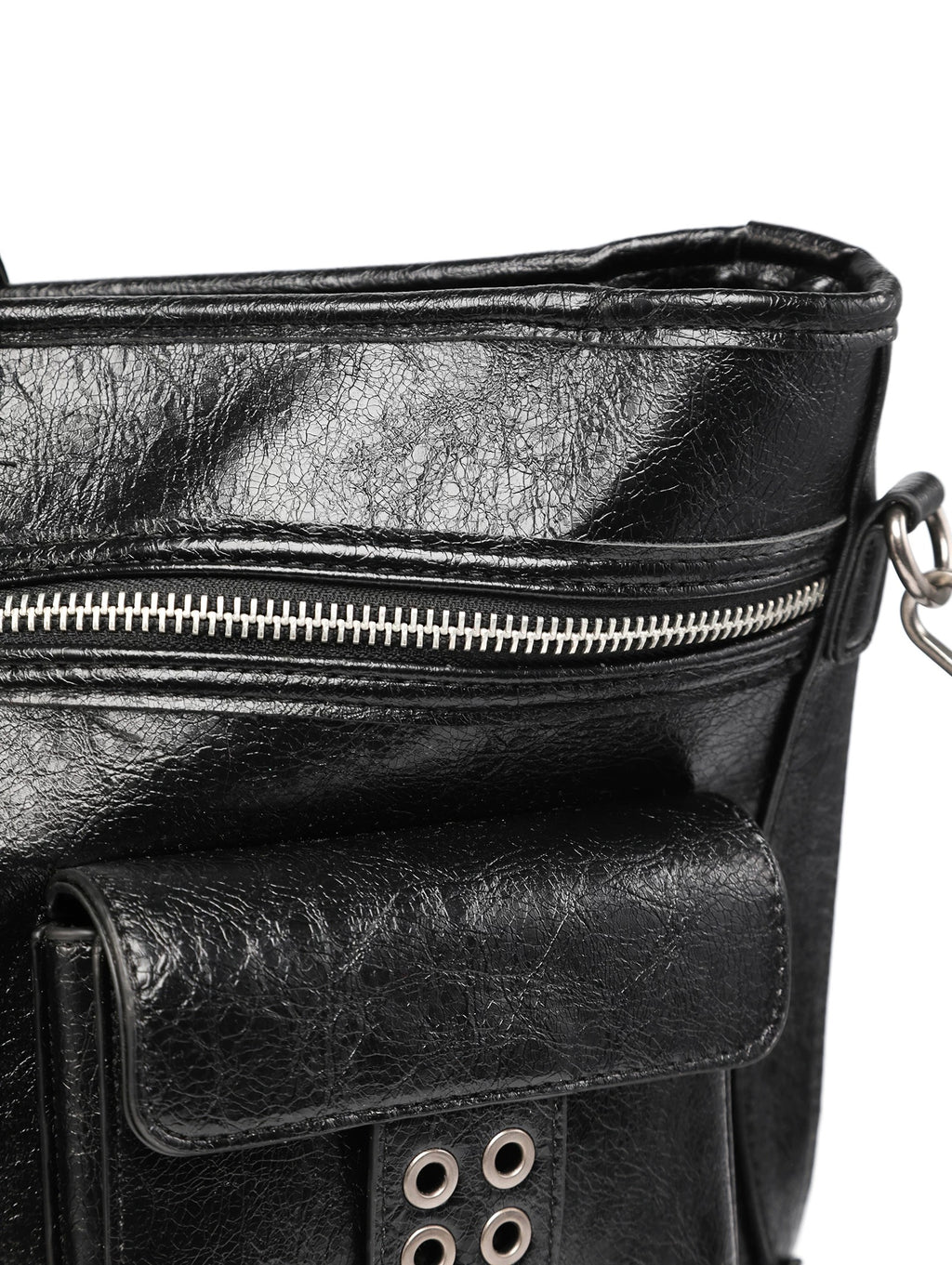 CROSS LEATHER TOTE