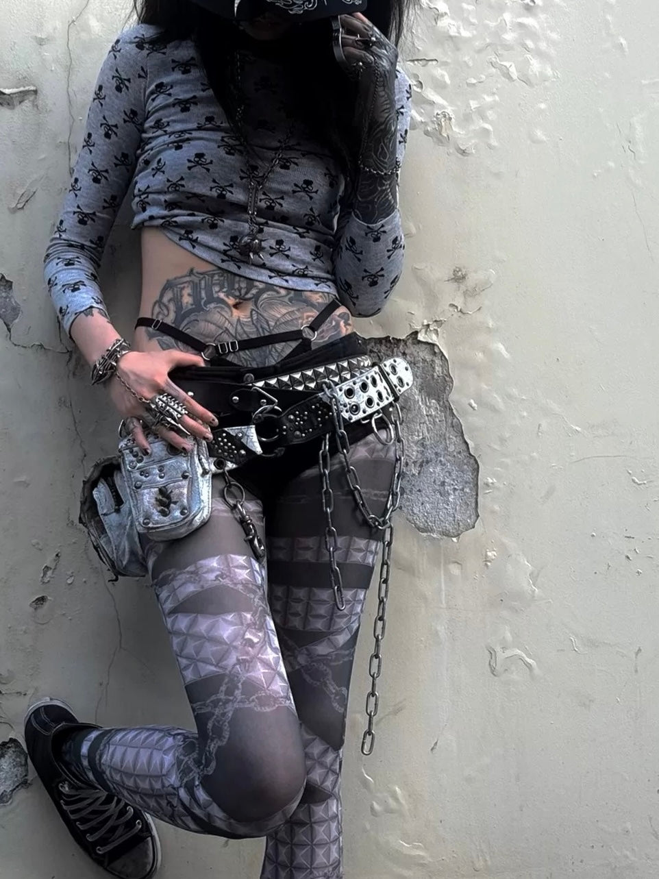 BODY STUDDED TIGHTS