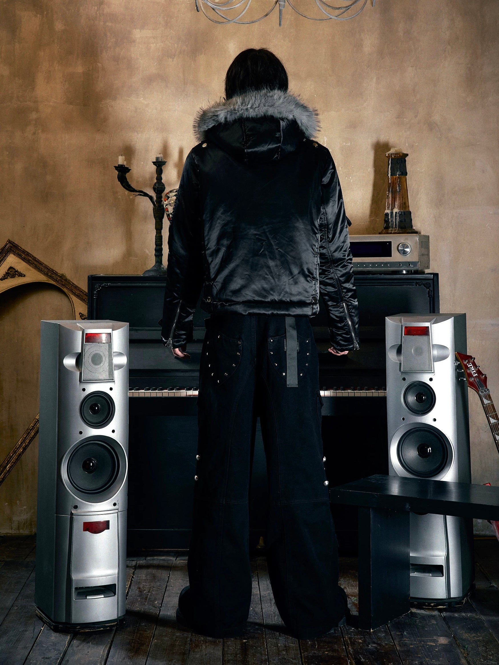 MINK FUR BOMBER JACKET