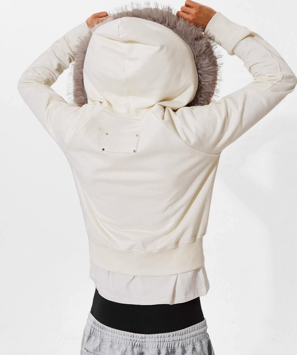FUR COLLAR HOODE