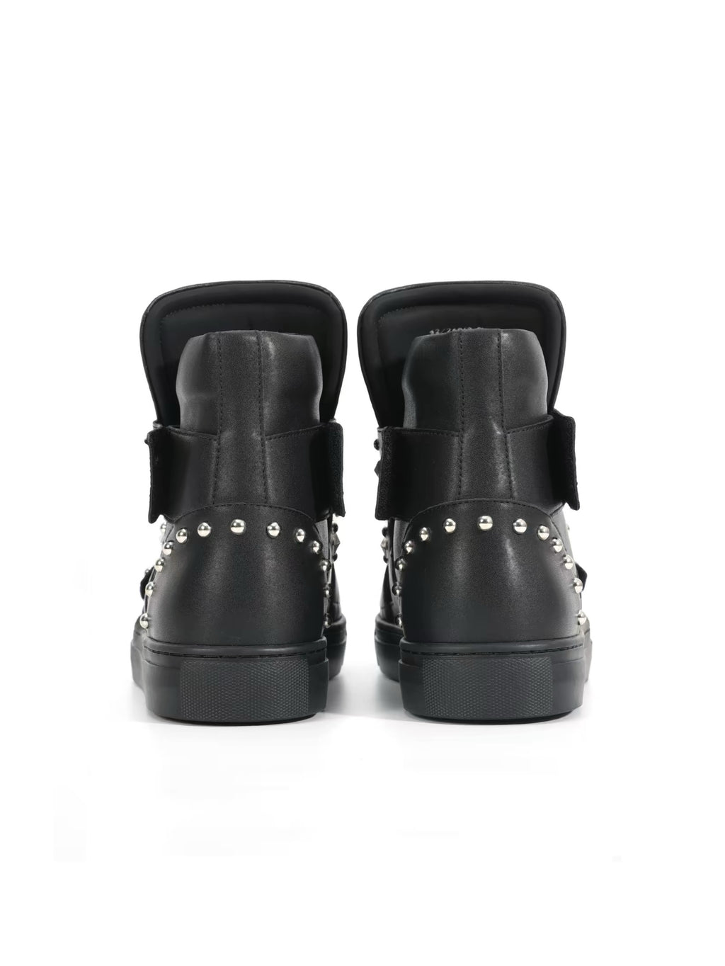 HIGH-TOP STUDDED SNEAKERS