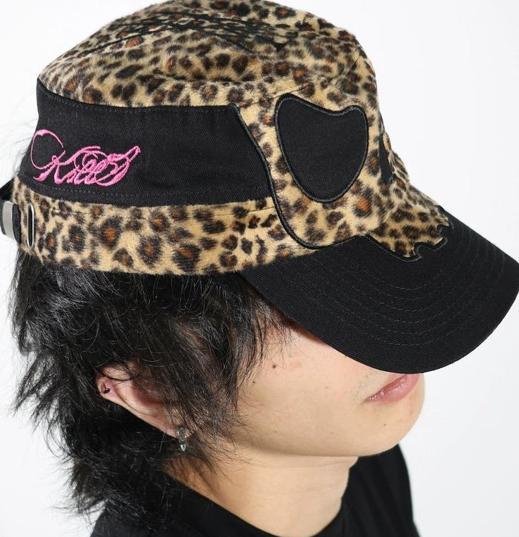 LEOPARD SKULL CAP