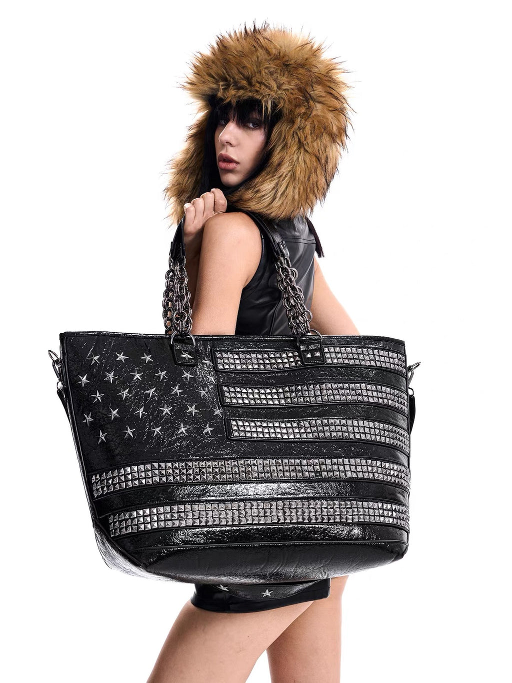 BLACKOUT FLAG TOTE