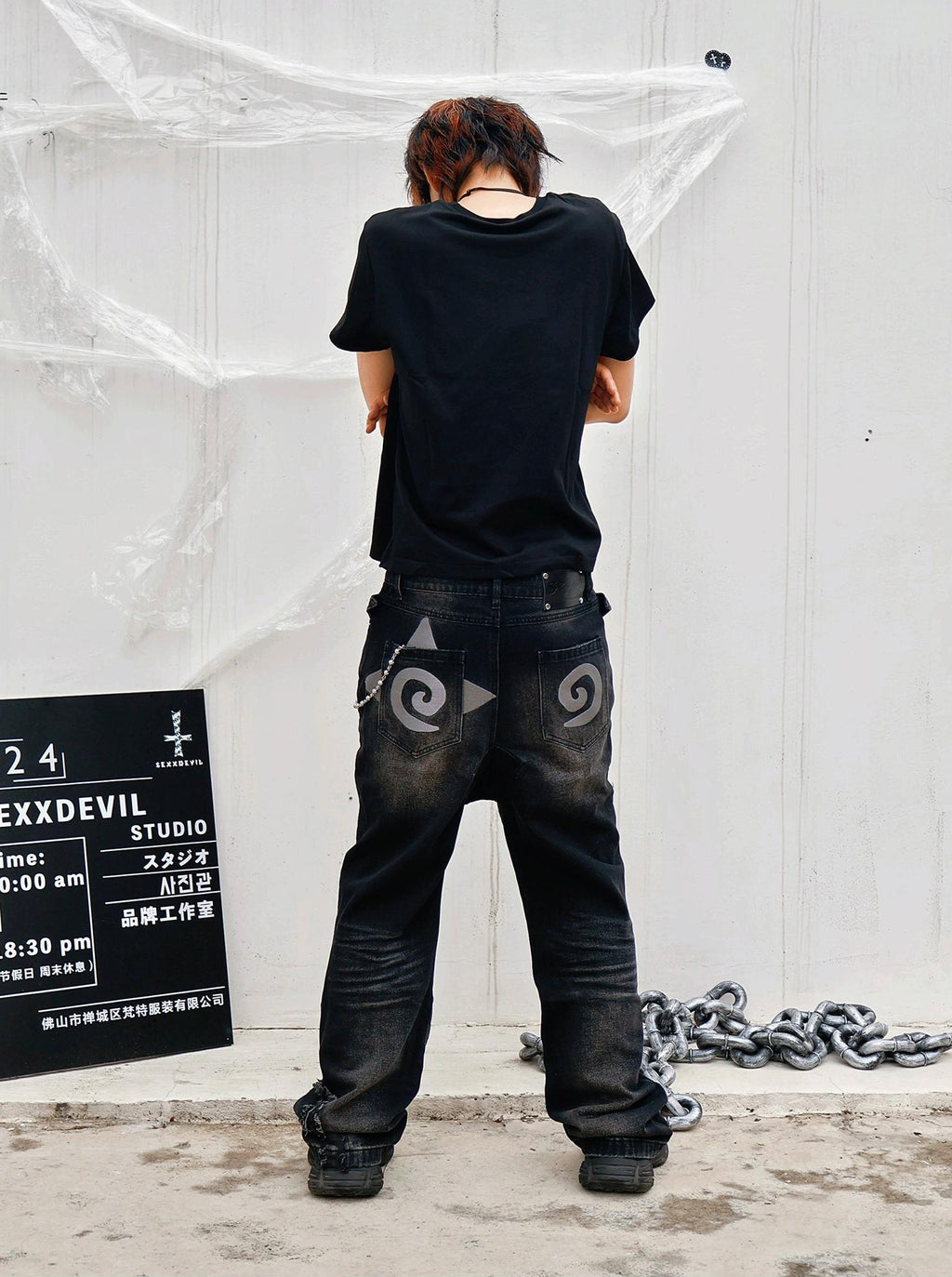 SPIKE ARMOR DENIM