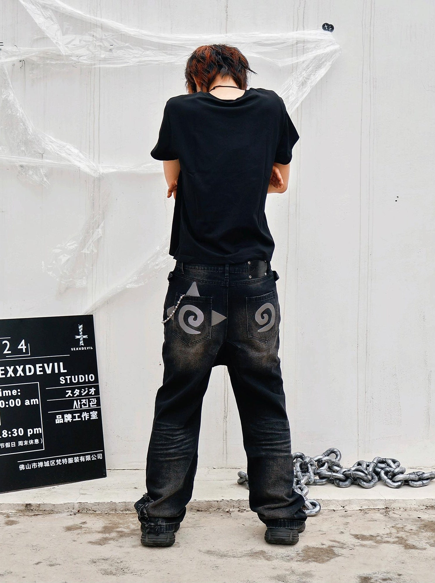 SPIKE ARMOR DENIM