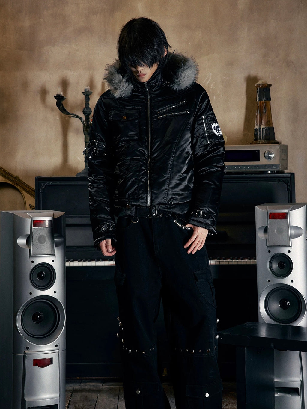 MINK FUR BOMBER JACKET