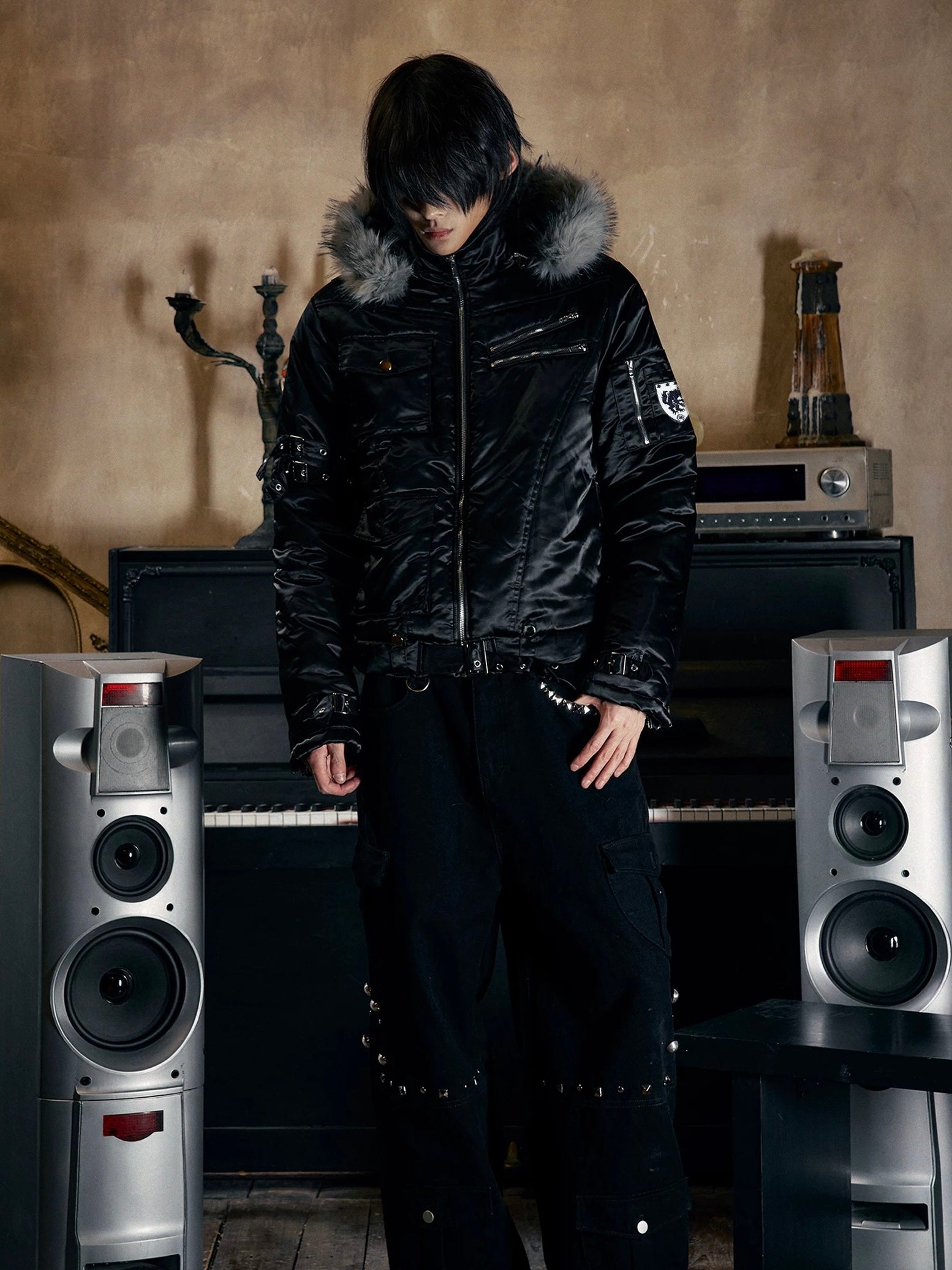MINK FUR BOMBER JACKET