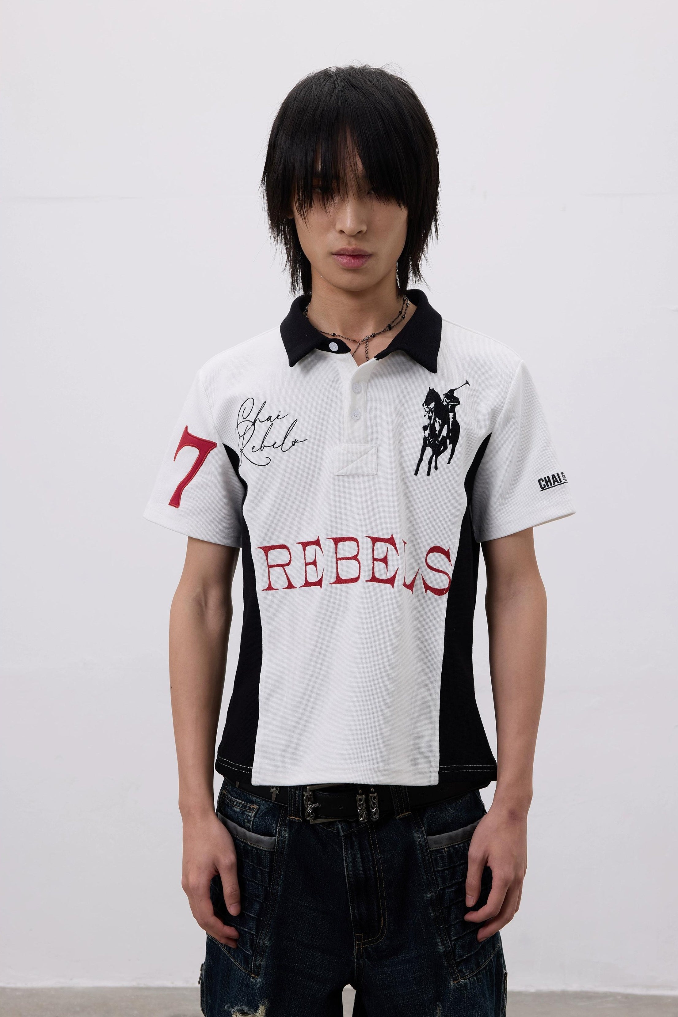 BOOTLEG PATCHWORK POLO