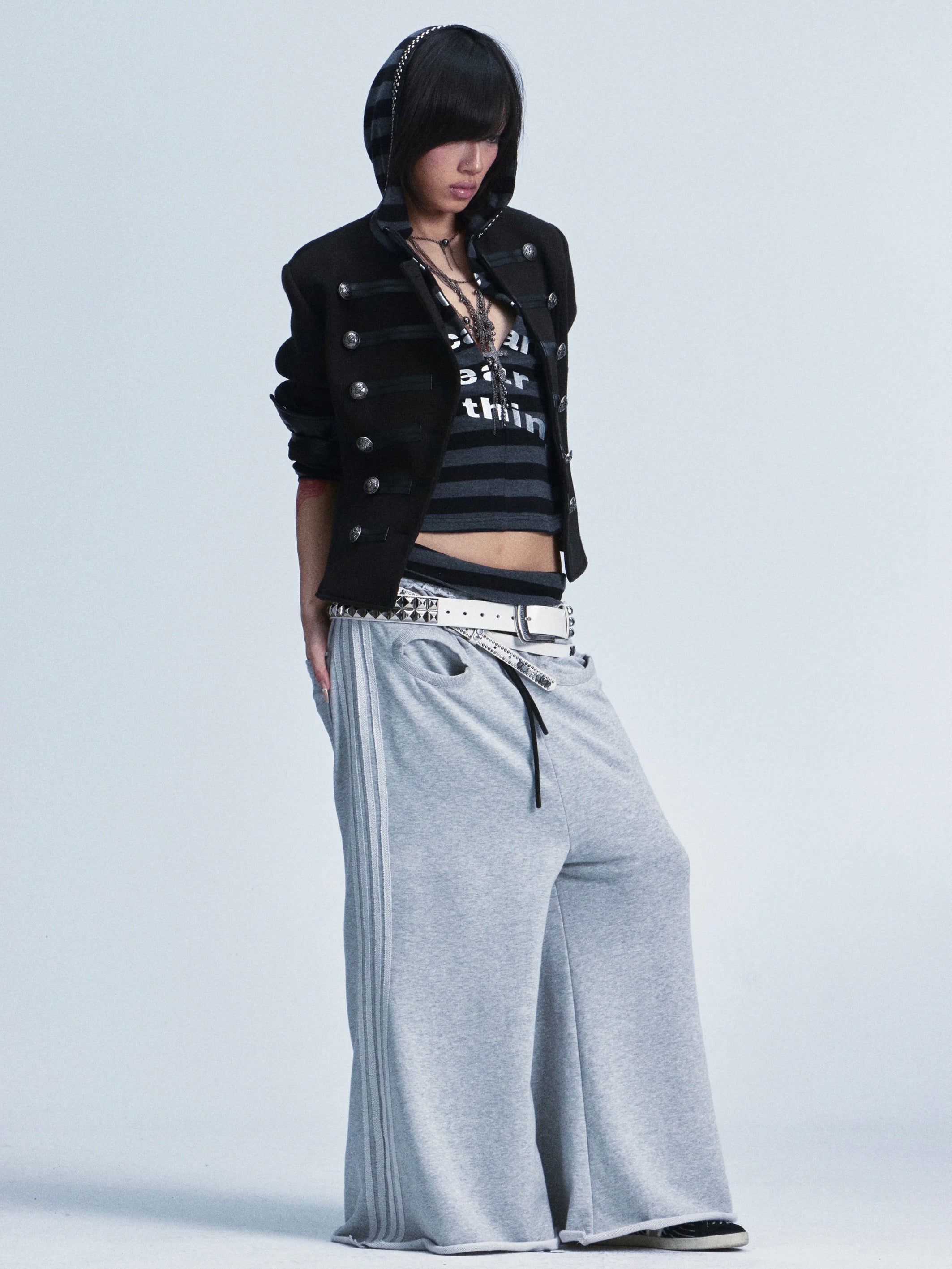 STRIPED TOP and PANTS SET