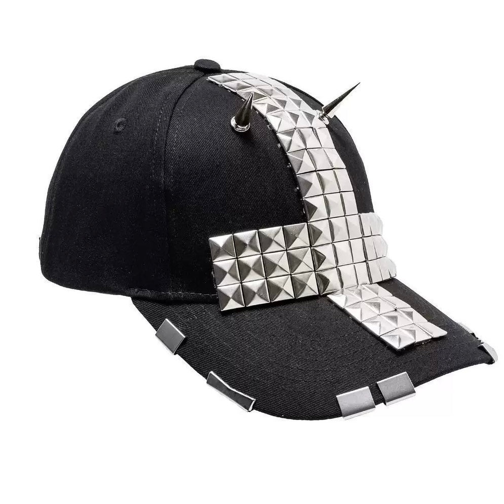 CROSS STUDDED CAP