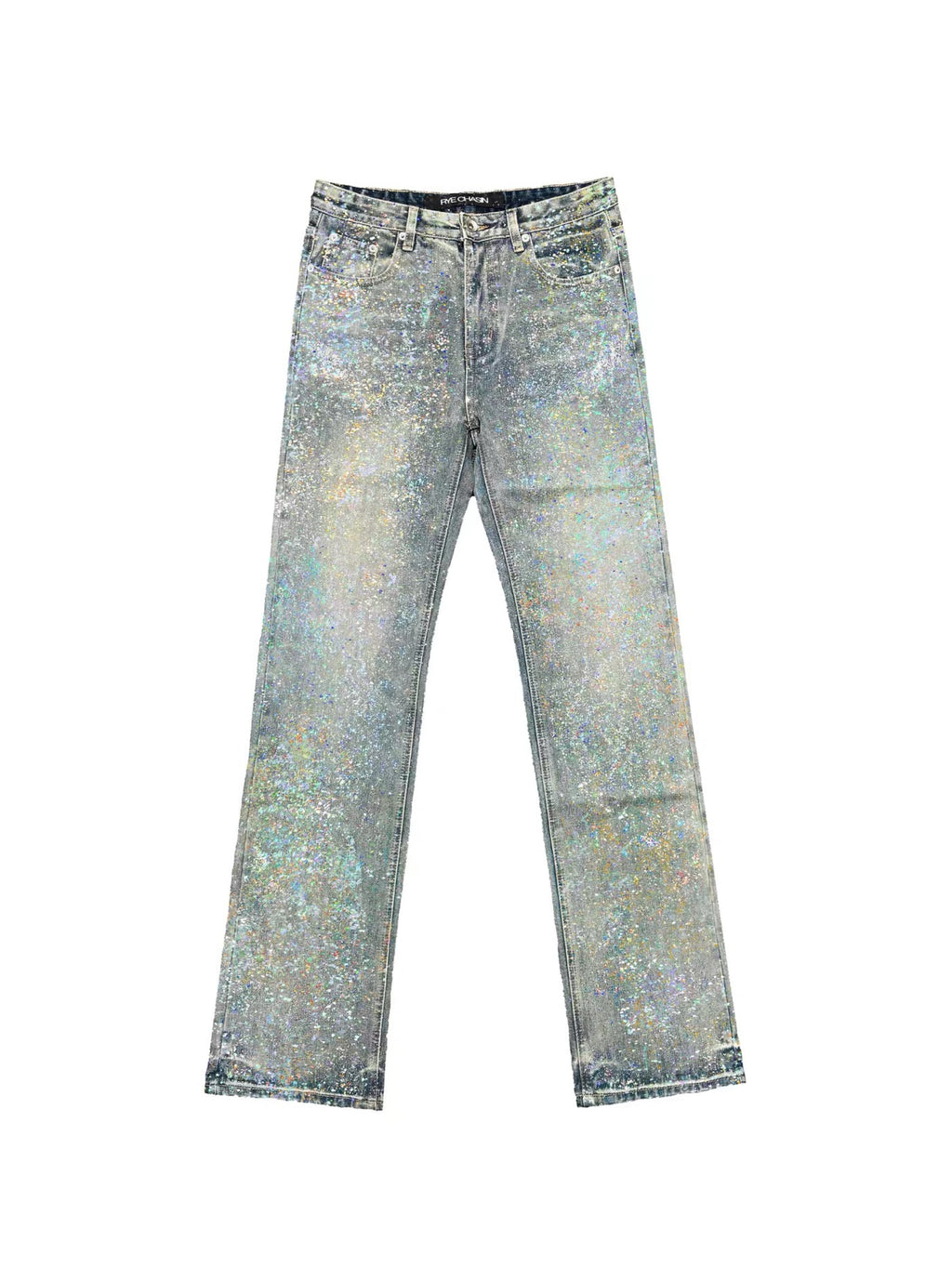 HOLOGRAPHIC DUST JEANS