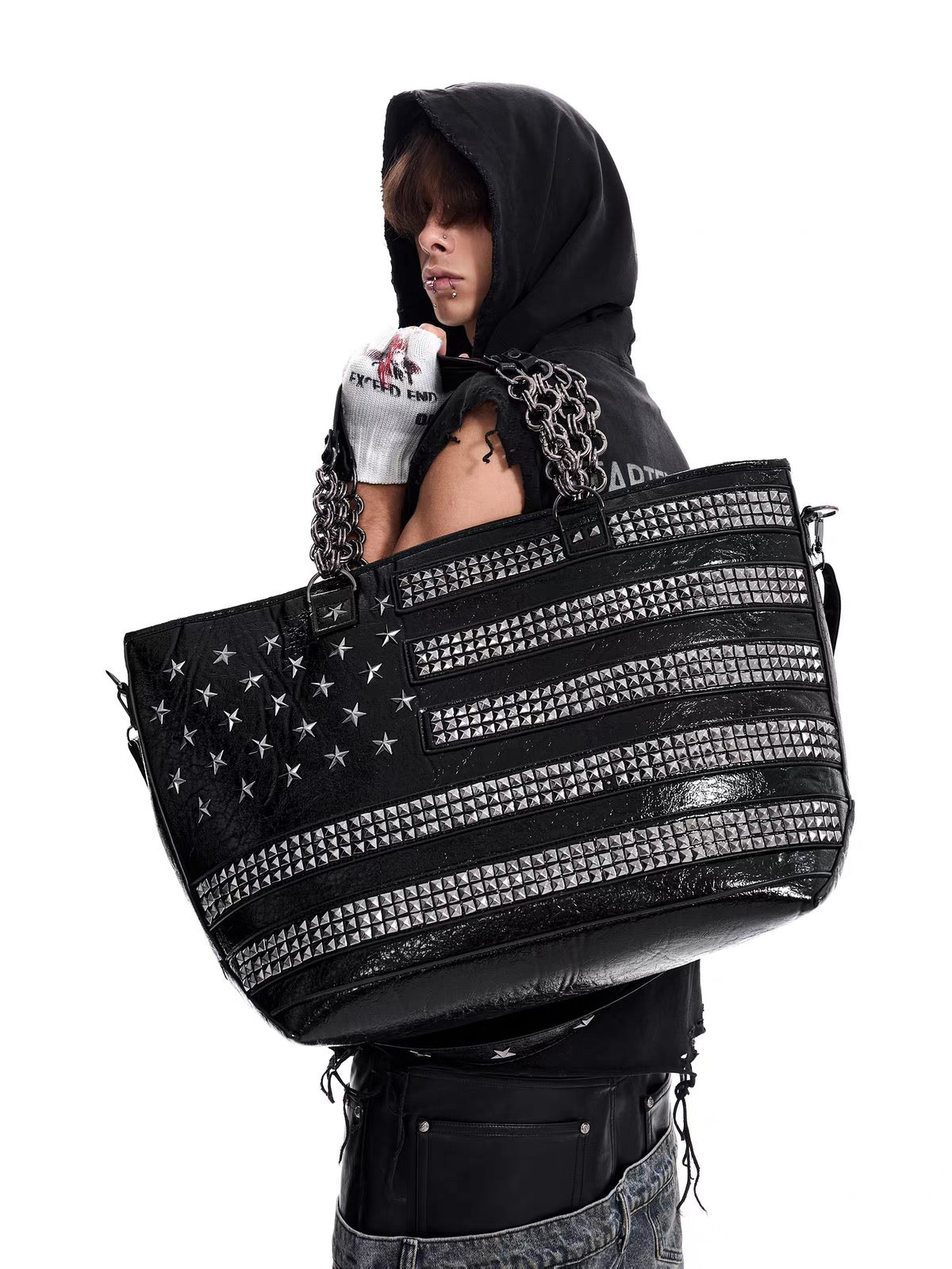 BLACKOUT FLAG TOTE