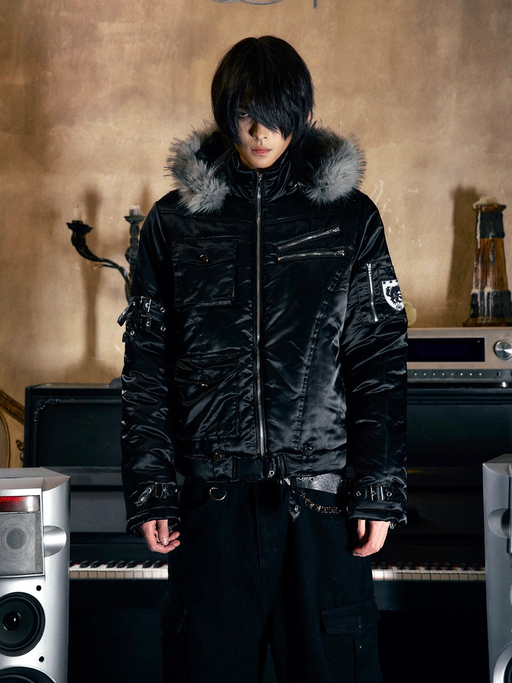 MINK FUR BOMBER JACKET