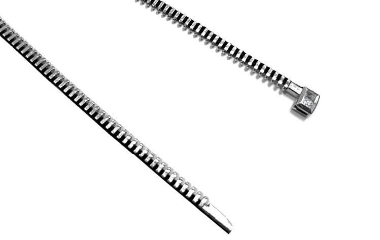 ZIPPER SKULL CHAIN
