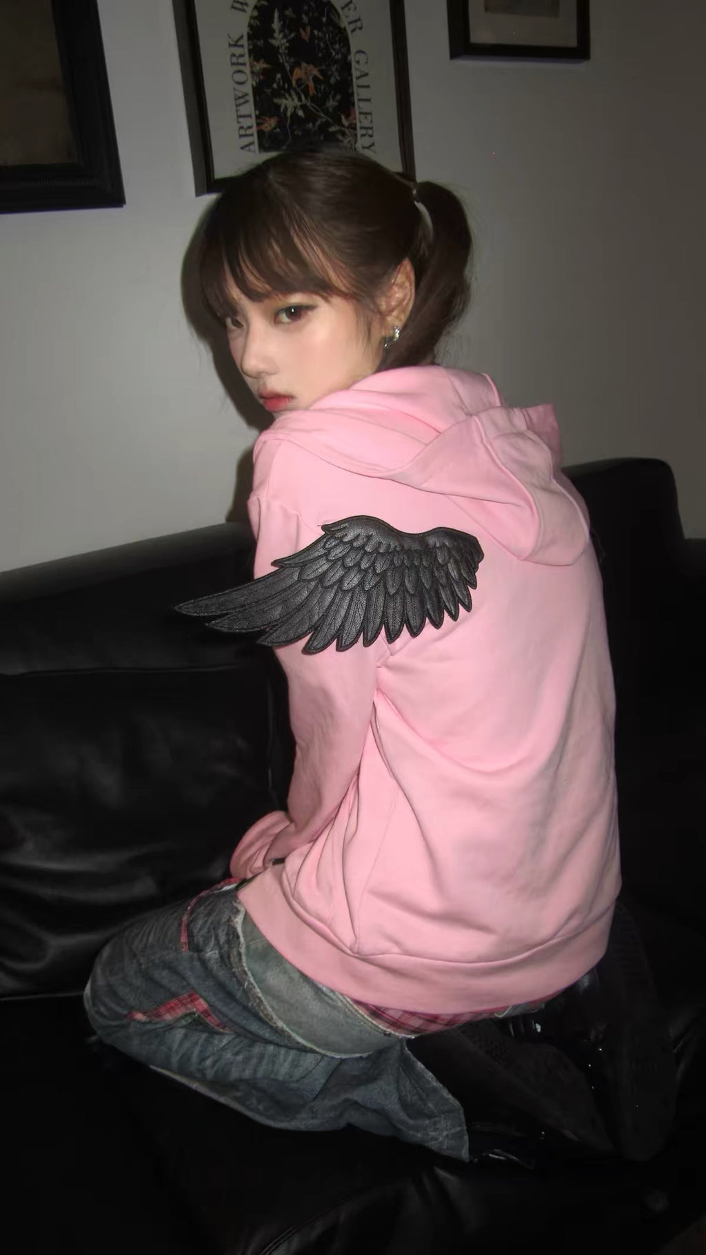 DETACHED WING ZIP HOODIE