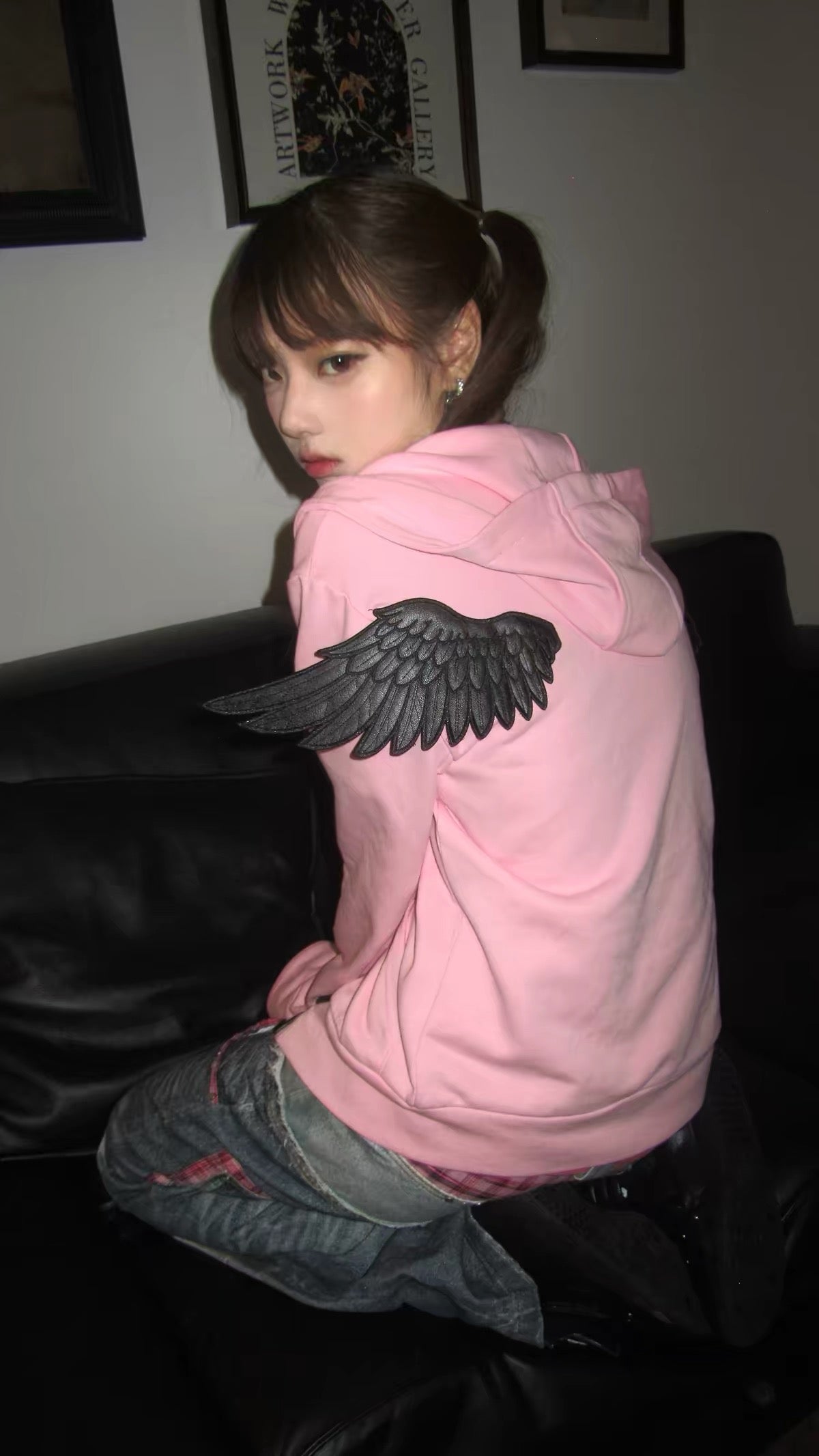 DETACHED WING ZIP HOODIE
