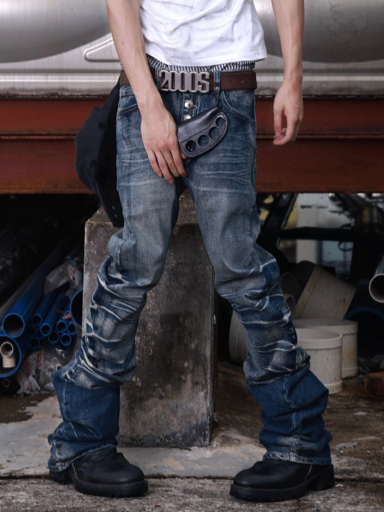 2000S STACKED JEANS