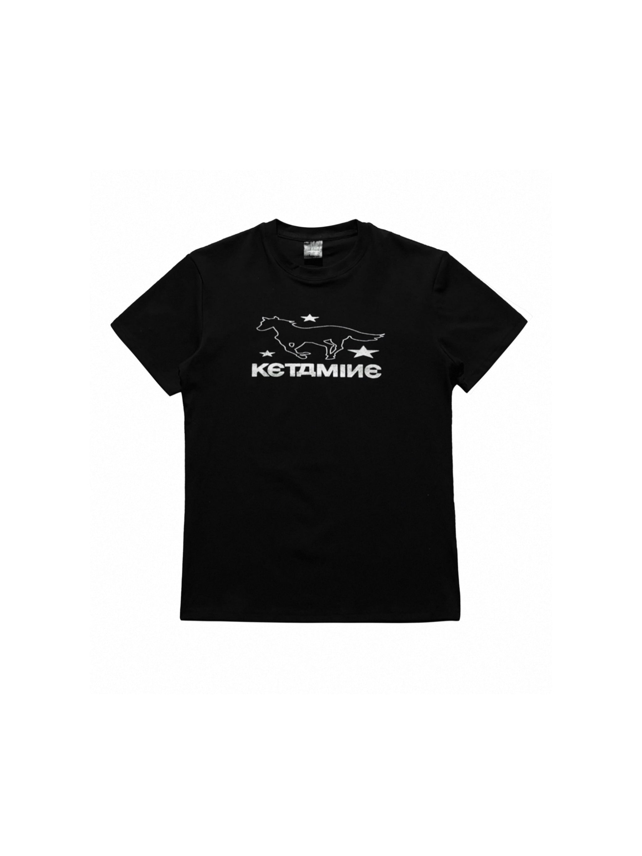 PSYCHEDELIC SILVER PRINT T-SHIRT