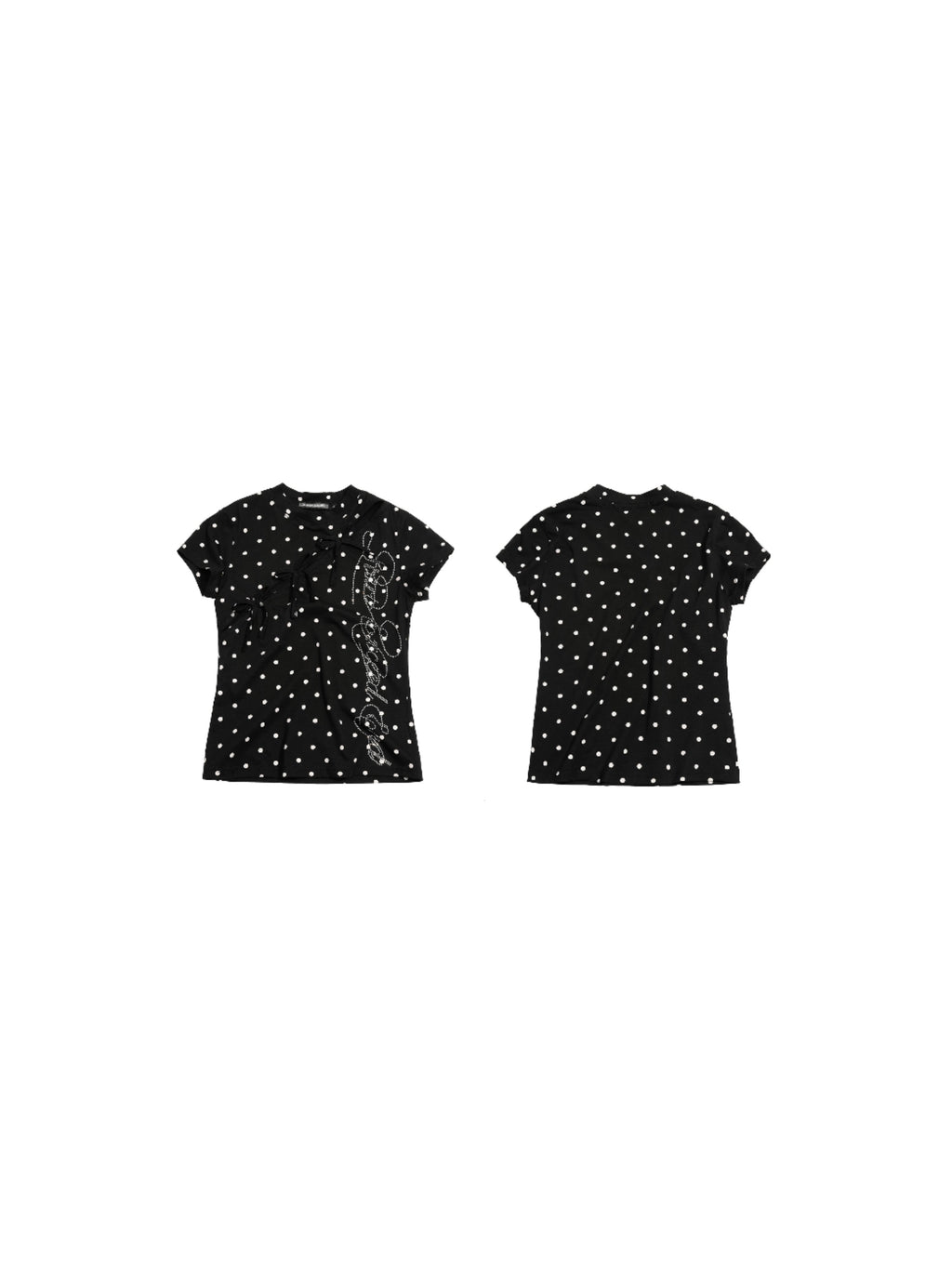 POLKA DOT SLIM T-SHIRT