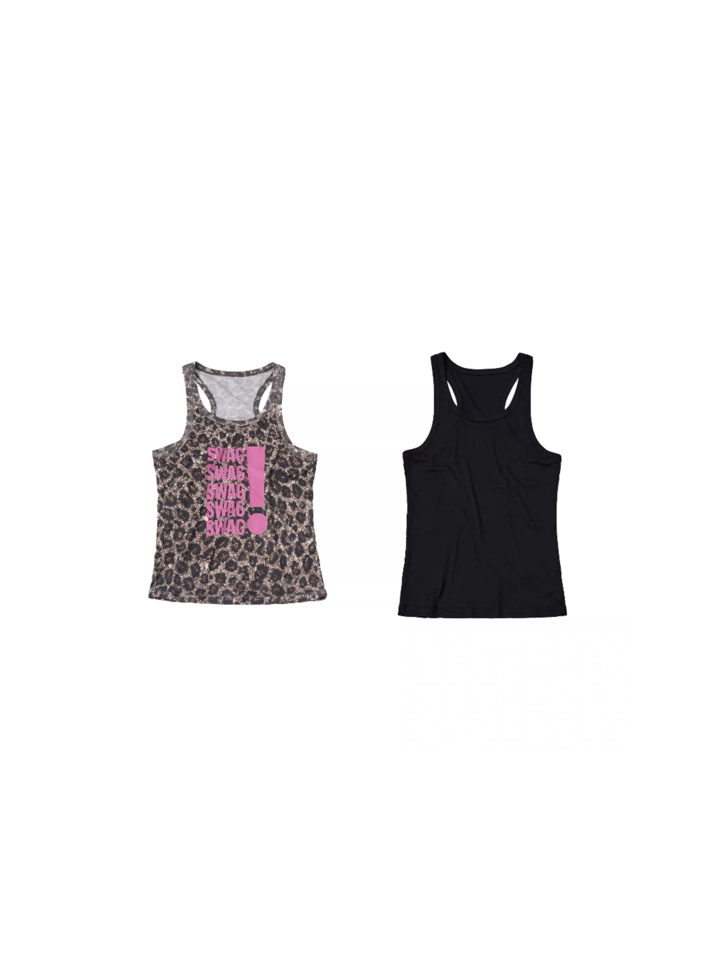 LEOPARD PRINT TIGHT FIT T-SHIRT
