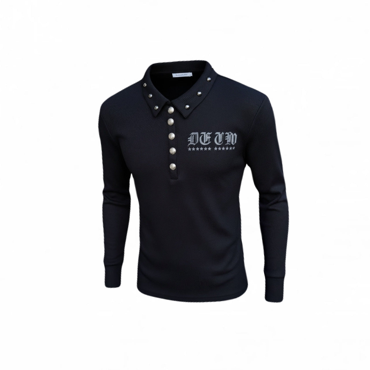 NICHE RIVETS HENLEY POLO