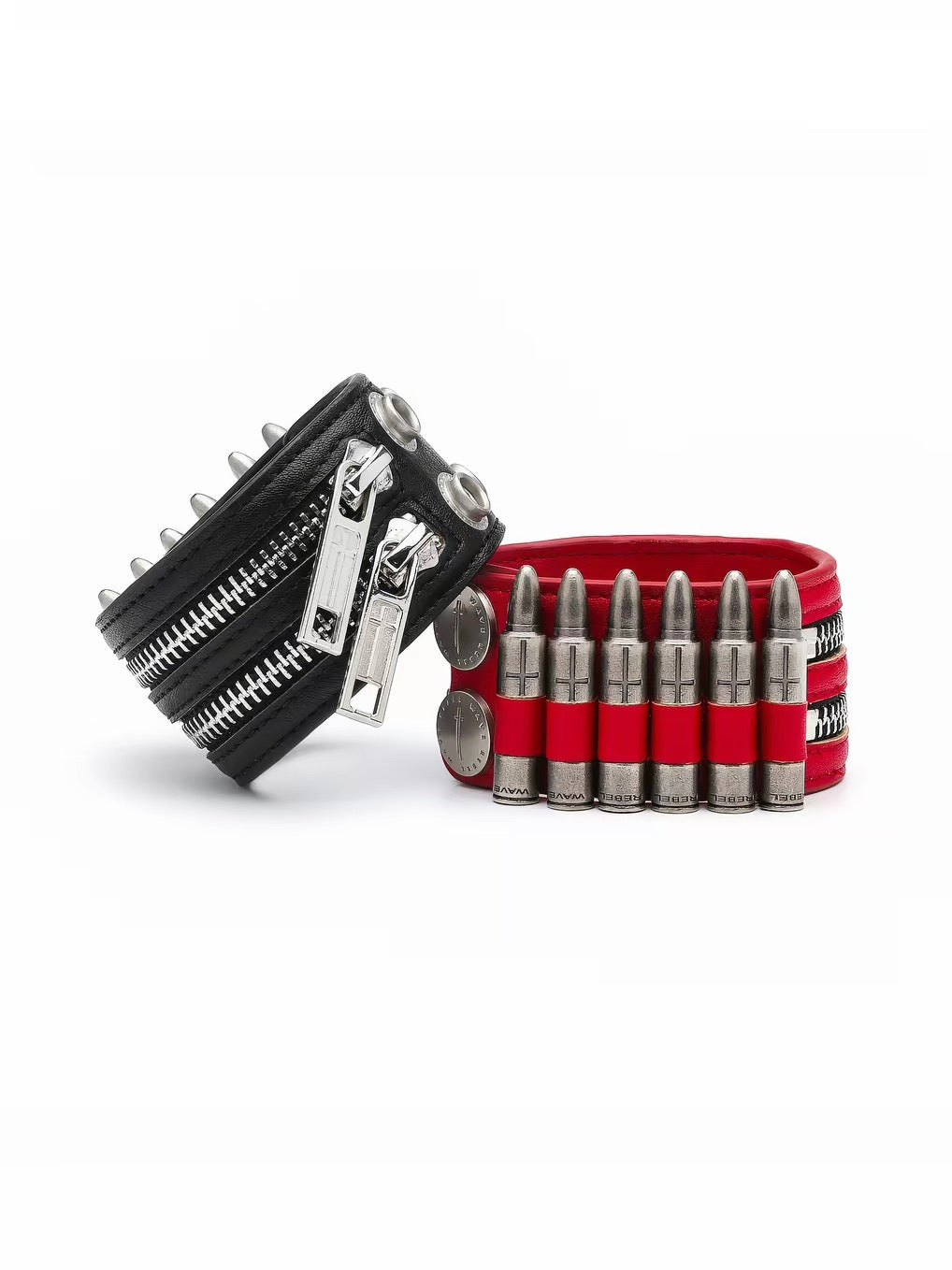 BULLET LEATHER BRACELET