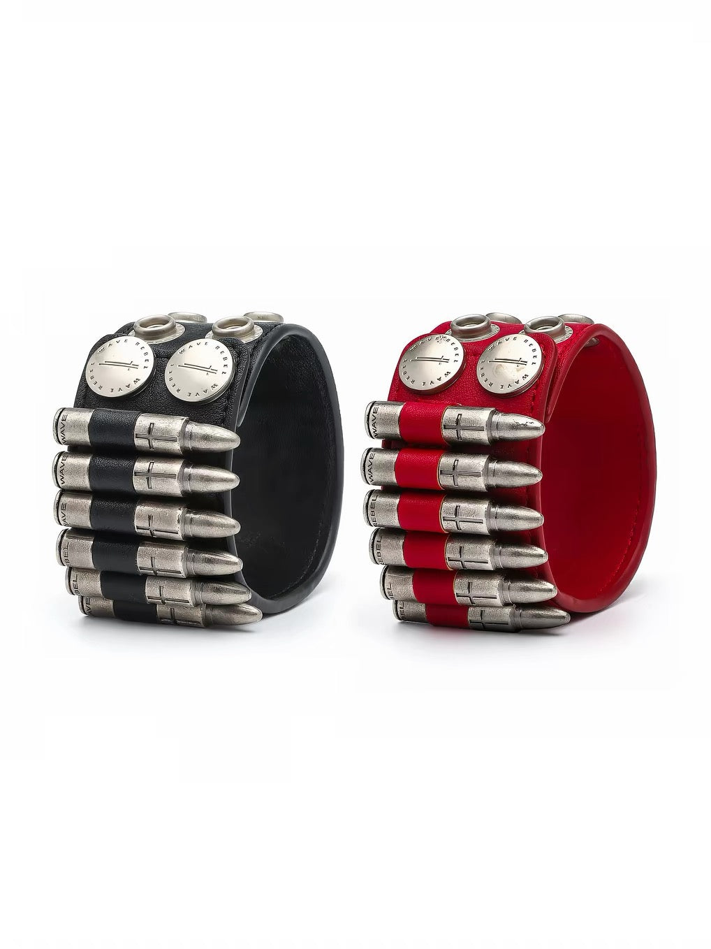 BULLET LEATHER BRACELET