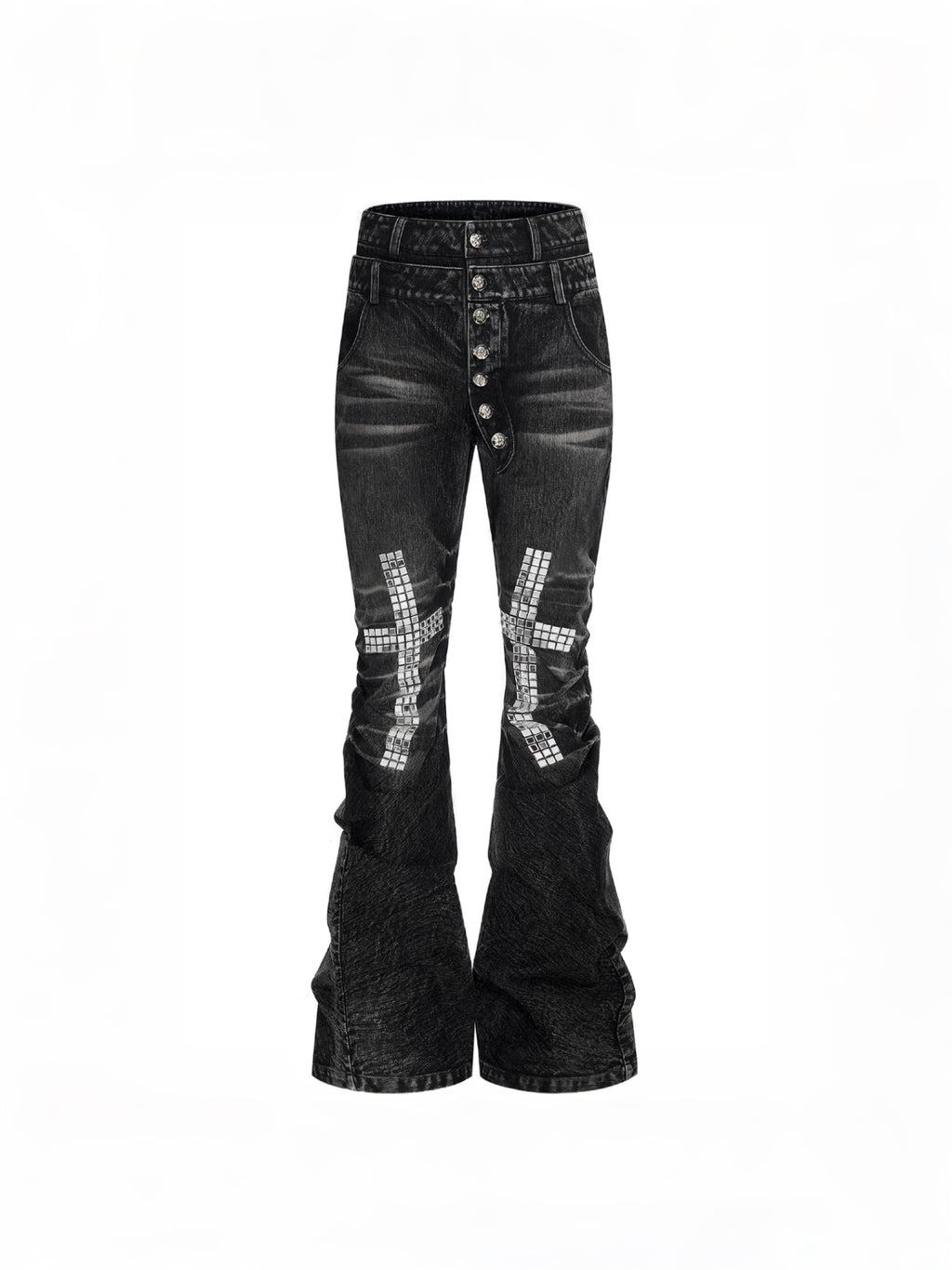 URBAN CURVED HEM JEANS