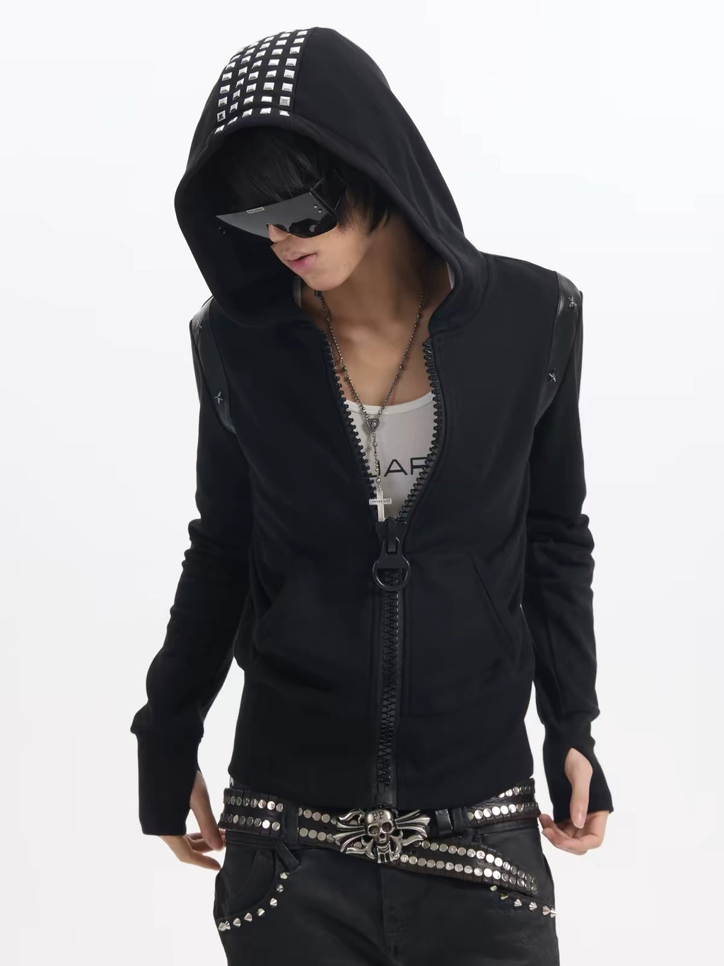 STREET STYLE ZIPPER HOODIE