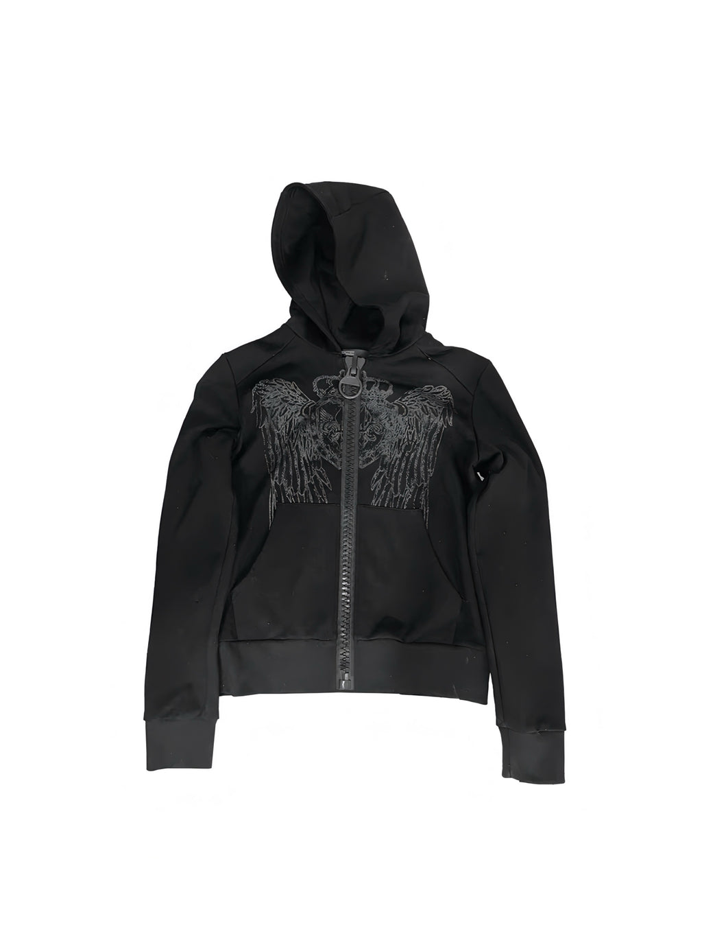 GLITTER WINGS FULL-ZIP HOODIE