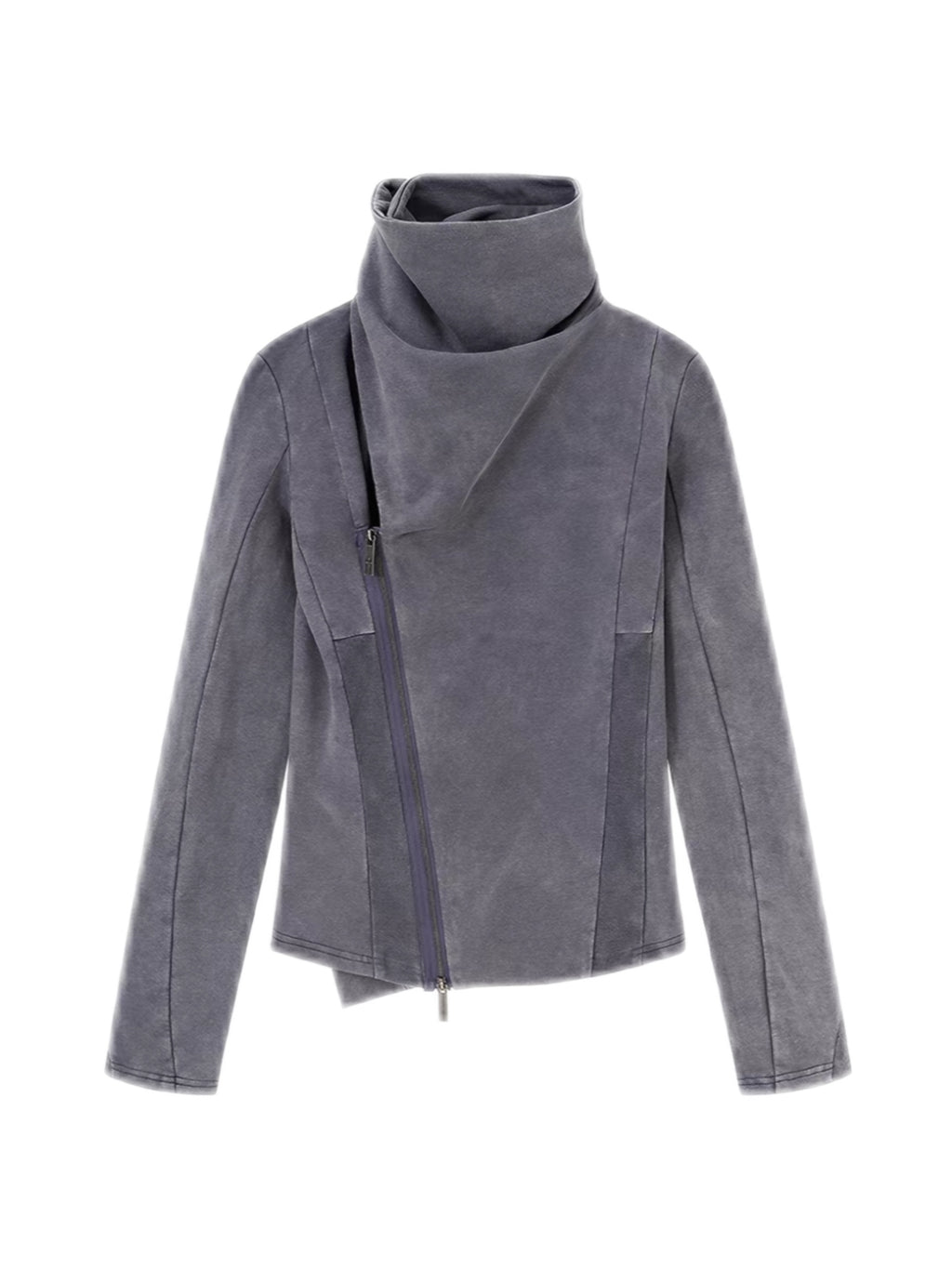 DECONSTRUCTED SLIM-FIT HOODIE
