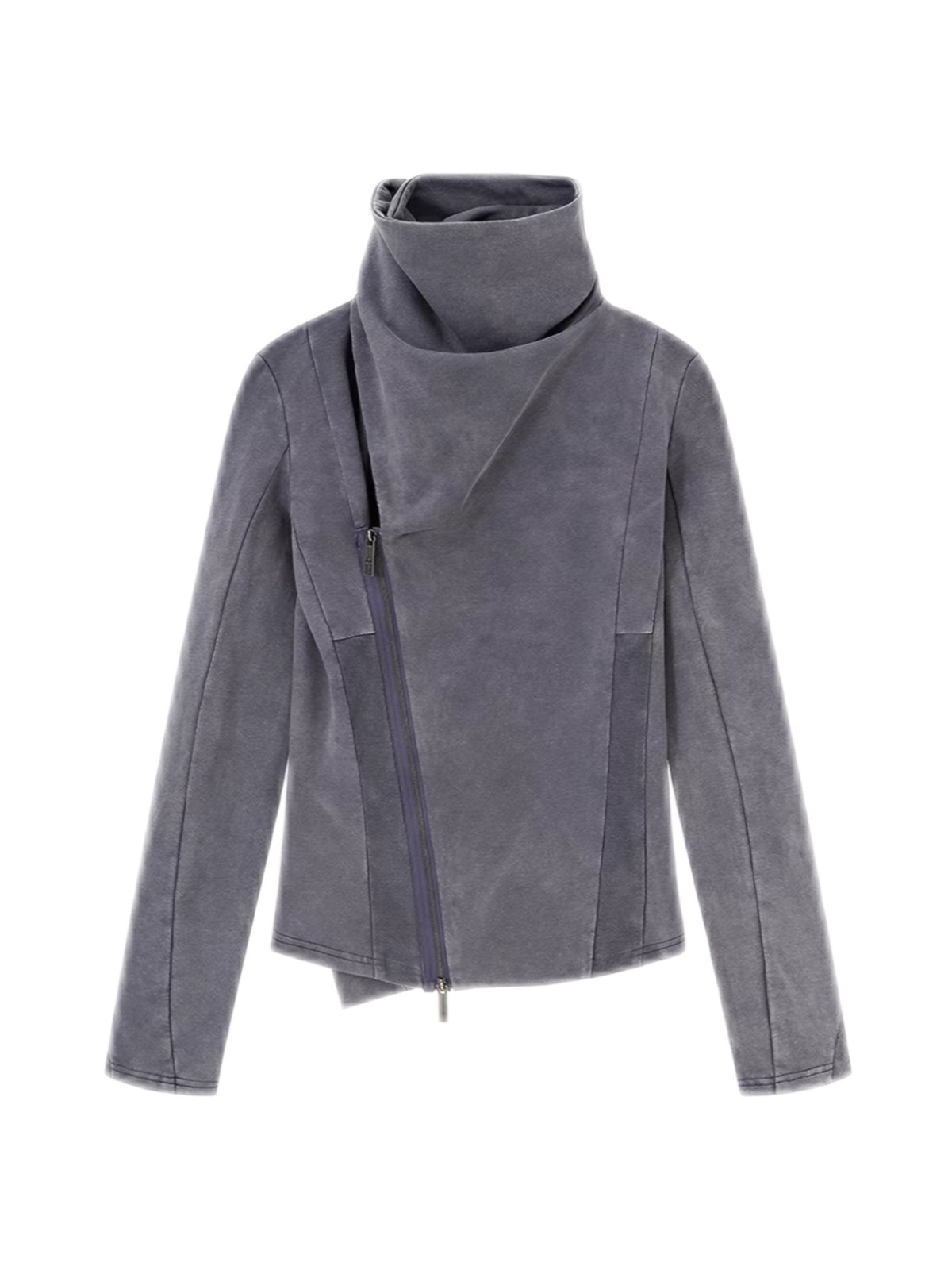 DECONSTRUCTED SLIM-FIT HOODIE