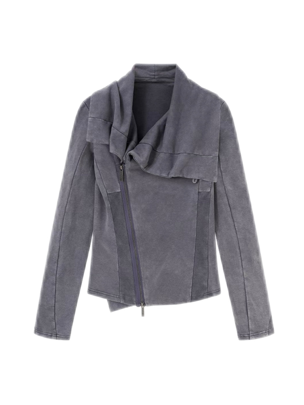 DECONSTRUCTED SLIM-FIT HOODIE