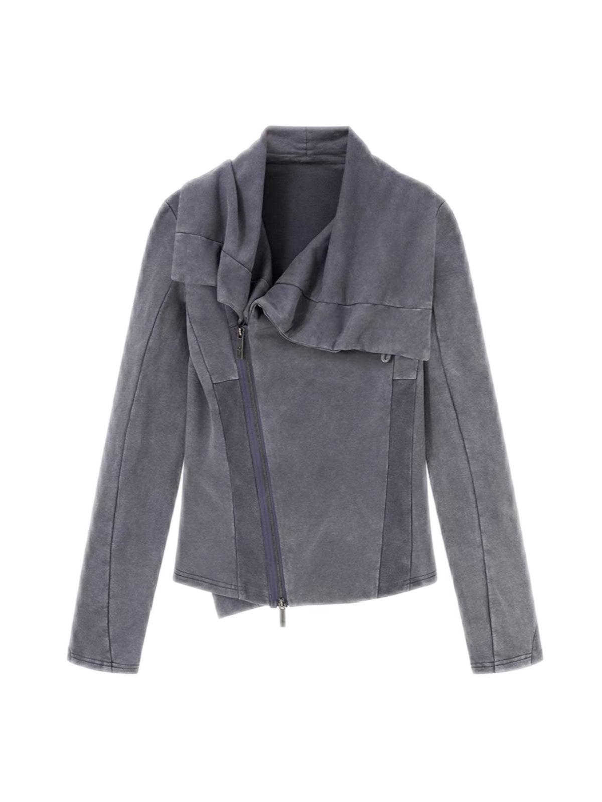 DECONSTRUCTED SLIM-FIT HOODIE