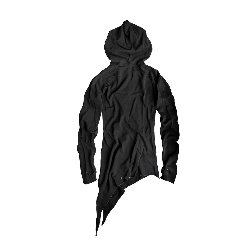 ASYMMETRIC ZIP HOODIE