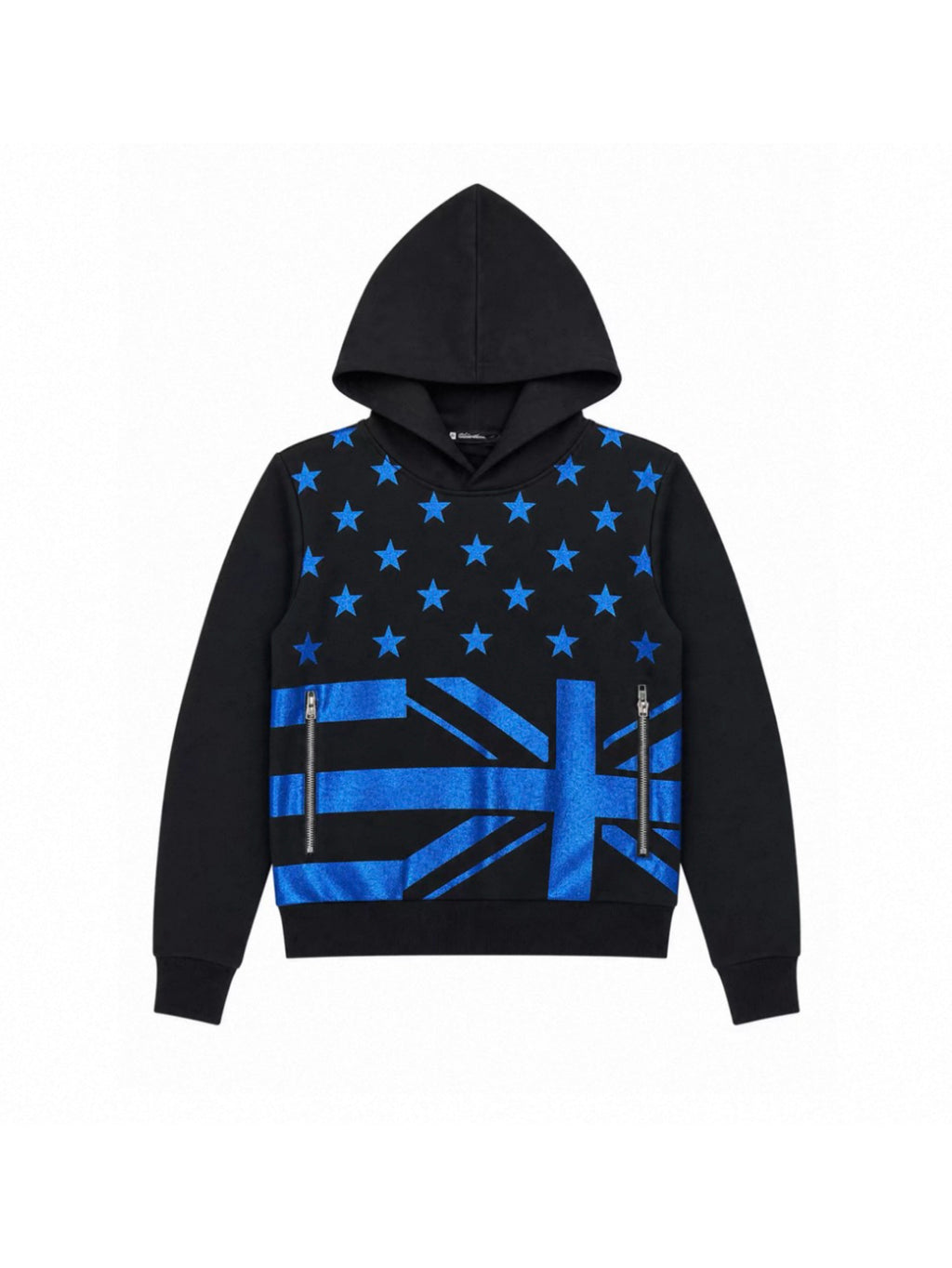 BLUE STAR FLAG HOODIE