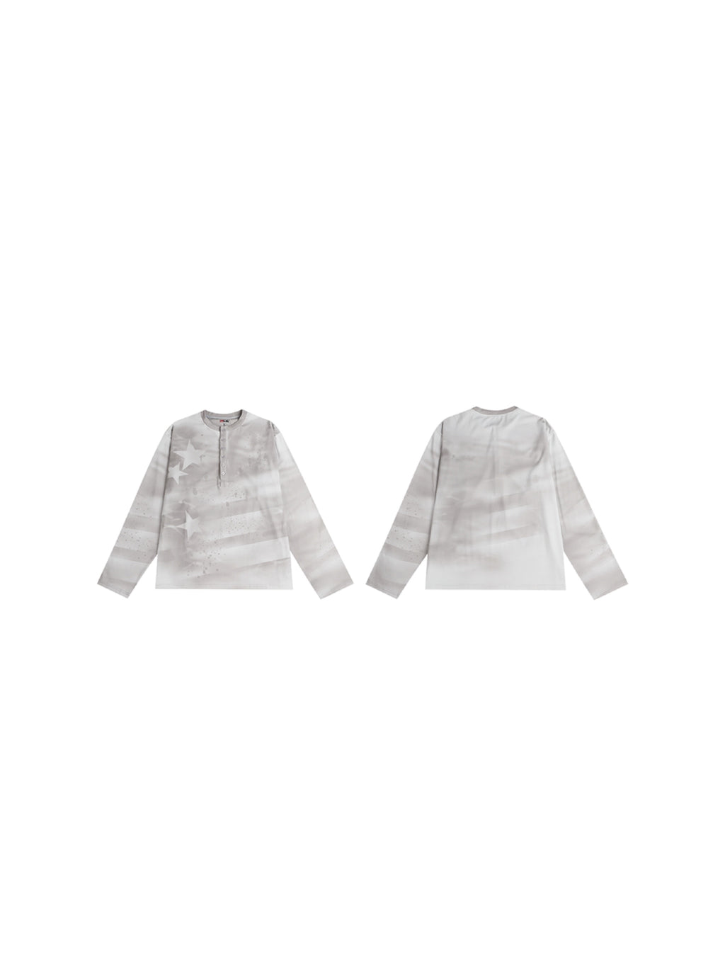 STARRY BOXY HENLEY TEE