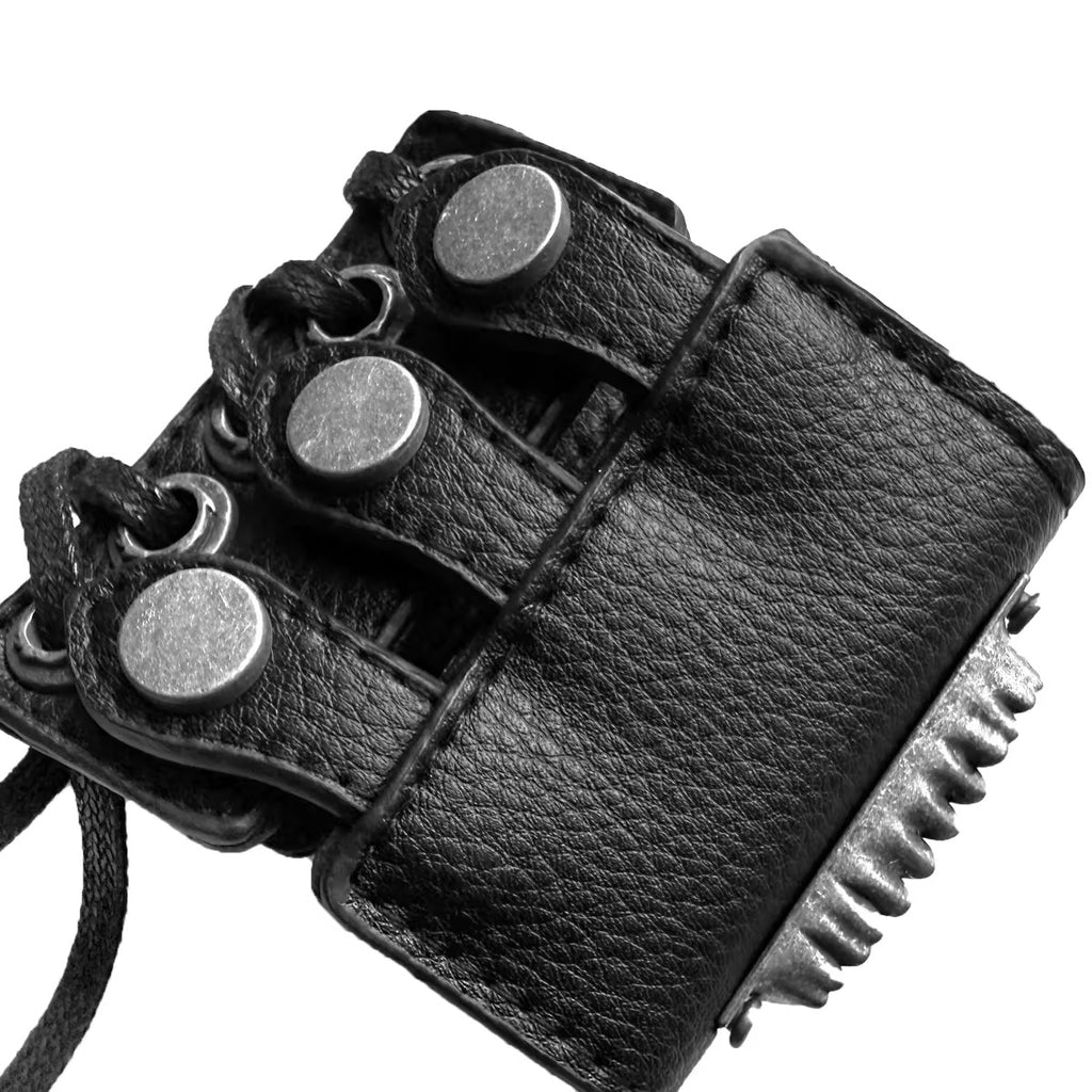 CORSET LACE-UP LEATHER BRACELET