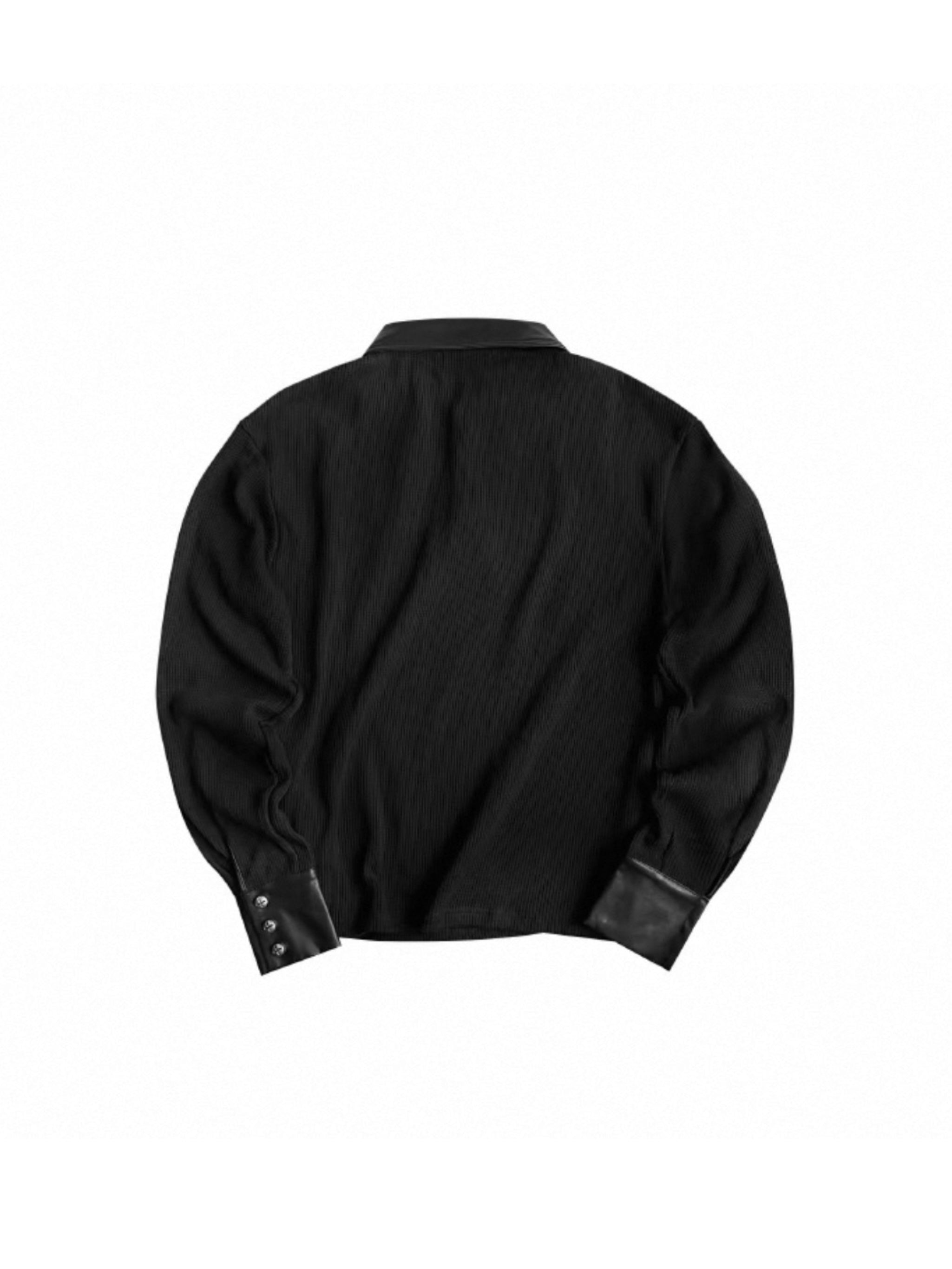 SANSKRIT STUDDED POLO SHIRT