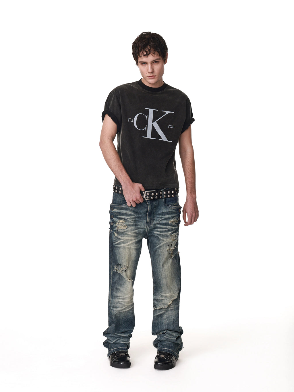 VINTAGE SLOGAN HEAVYWEIGHT T-SHIRT