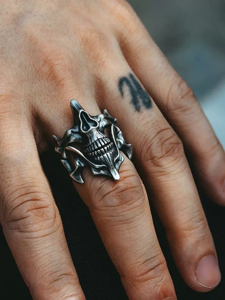 SKULL GHOST RING