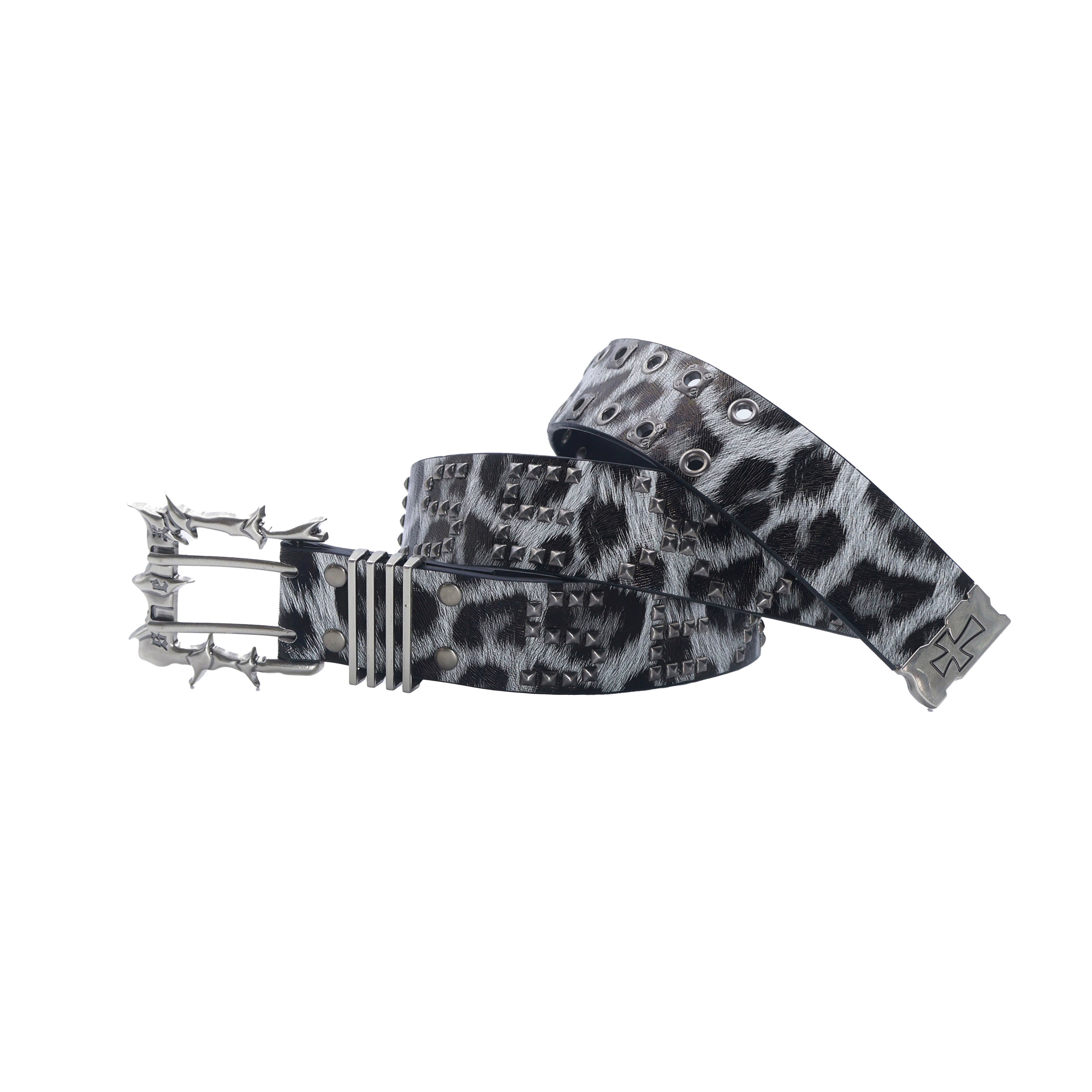 PUNK LEOPARD BELT