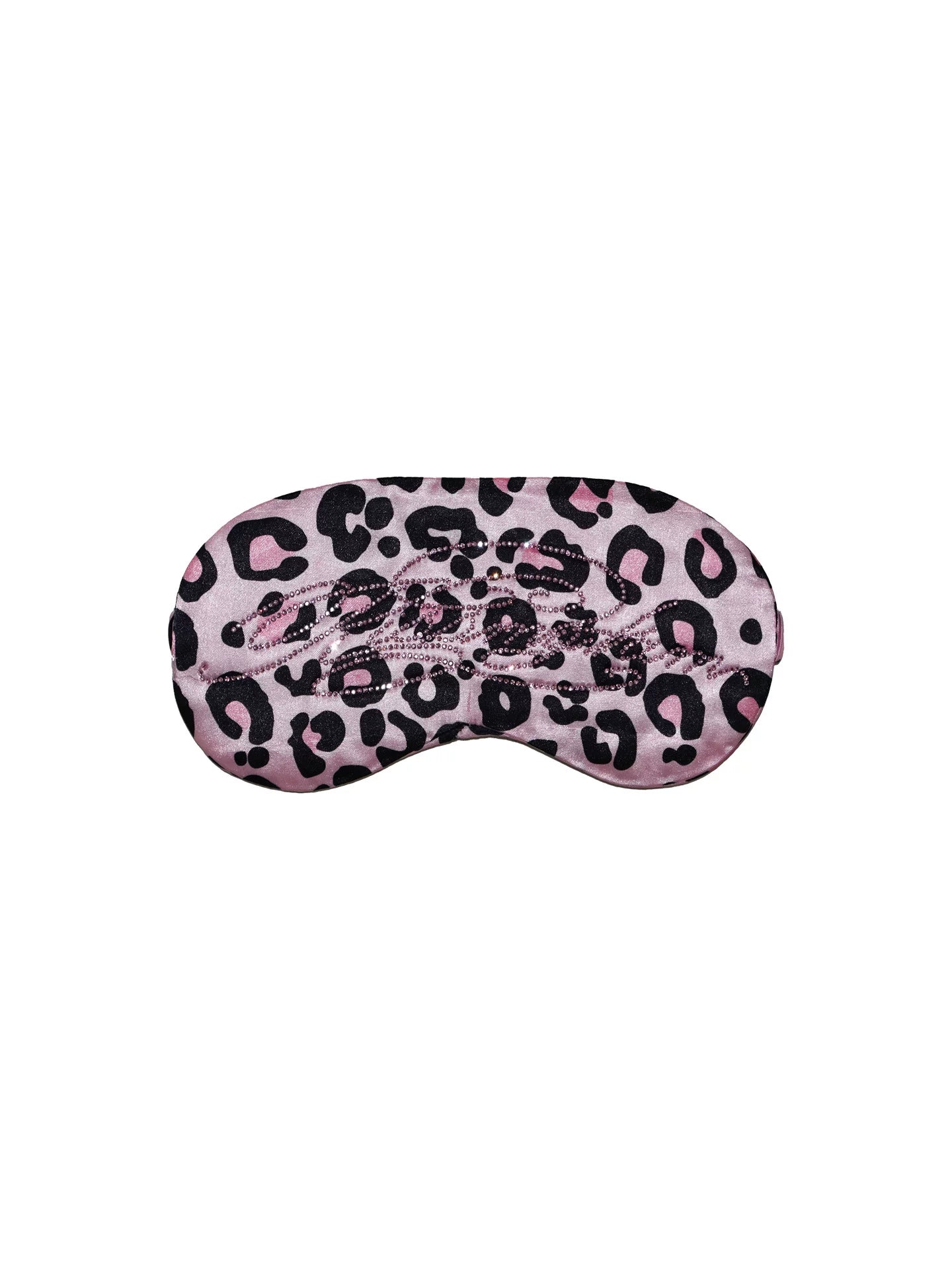 LEOPARD SILK SLEEP MASK