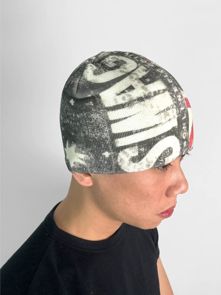 HIP HOP STAR FLAG BEANIE