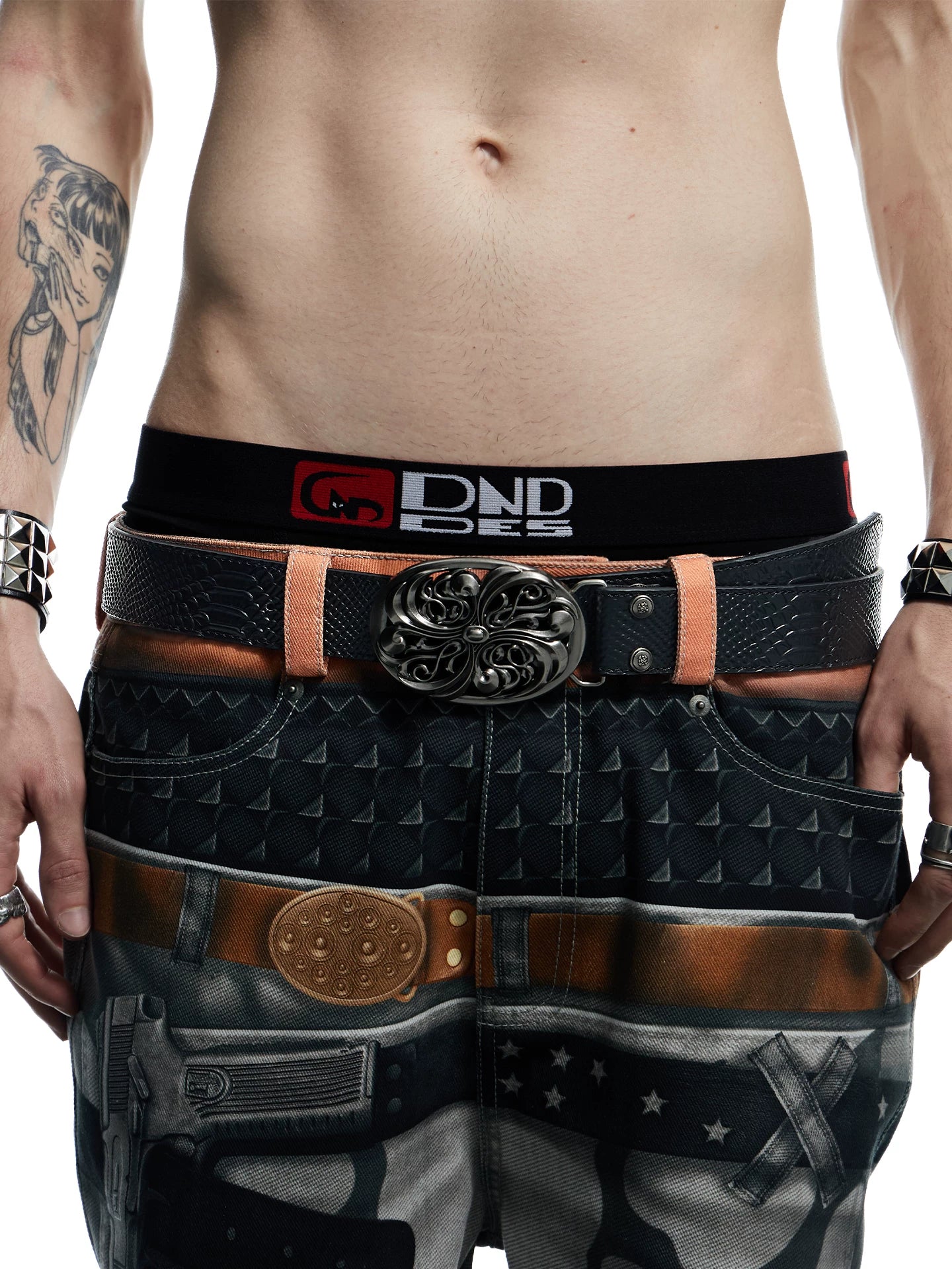 VINTAGE ORNAMENT BELT