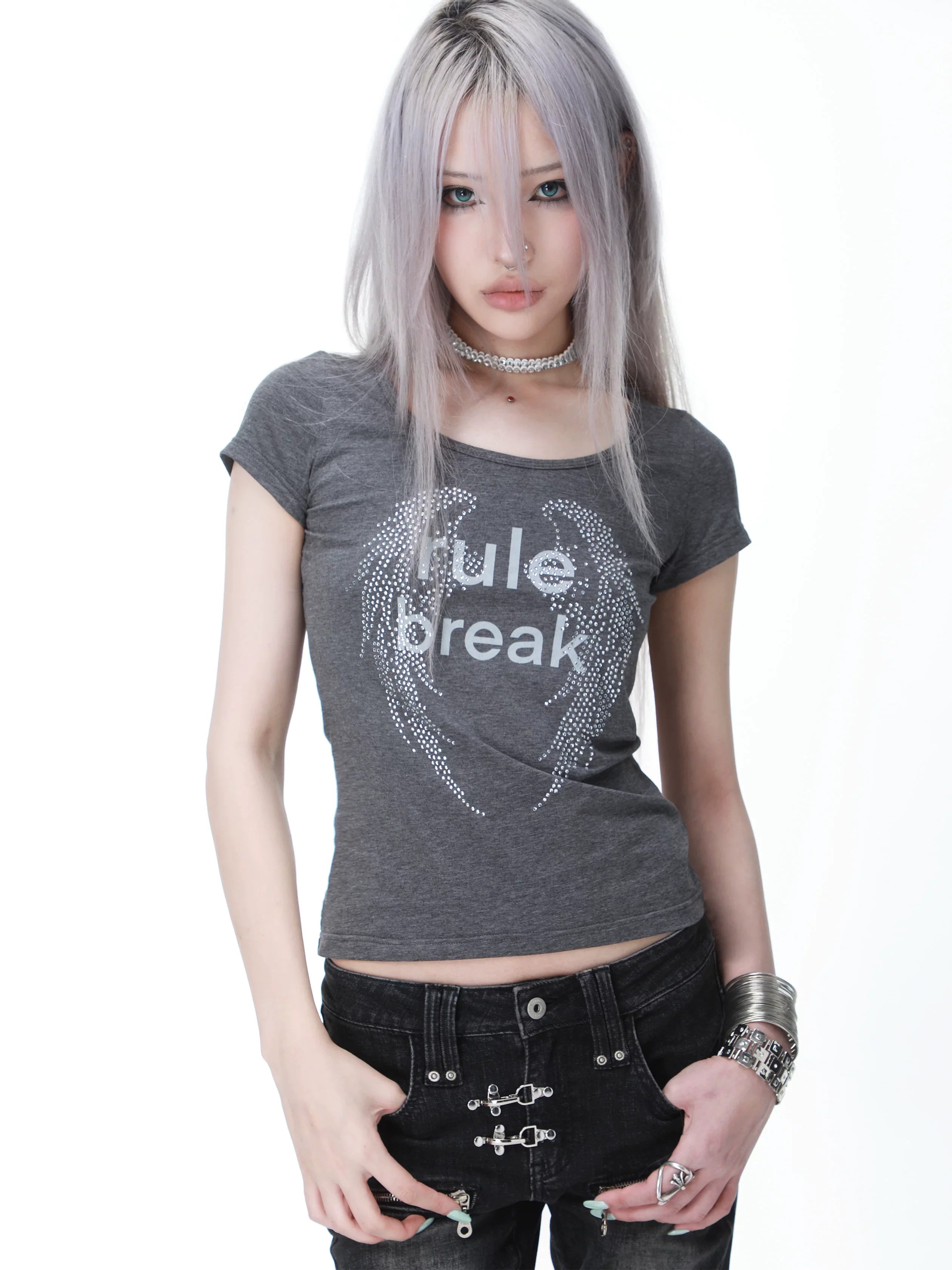SPARKLING ANGEL WINGS T-SHIRT