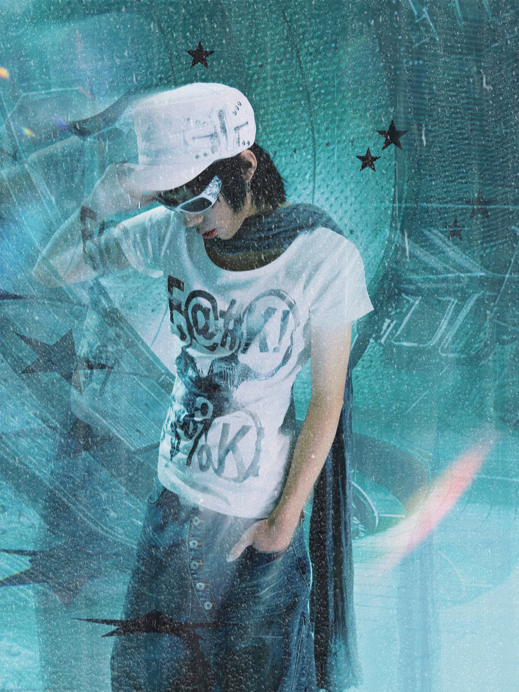 POSITIVE VIBE CASUAL TEE