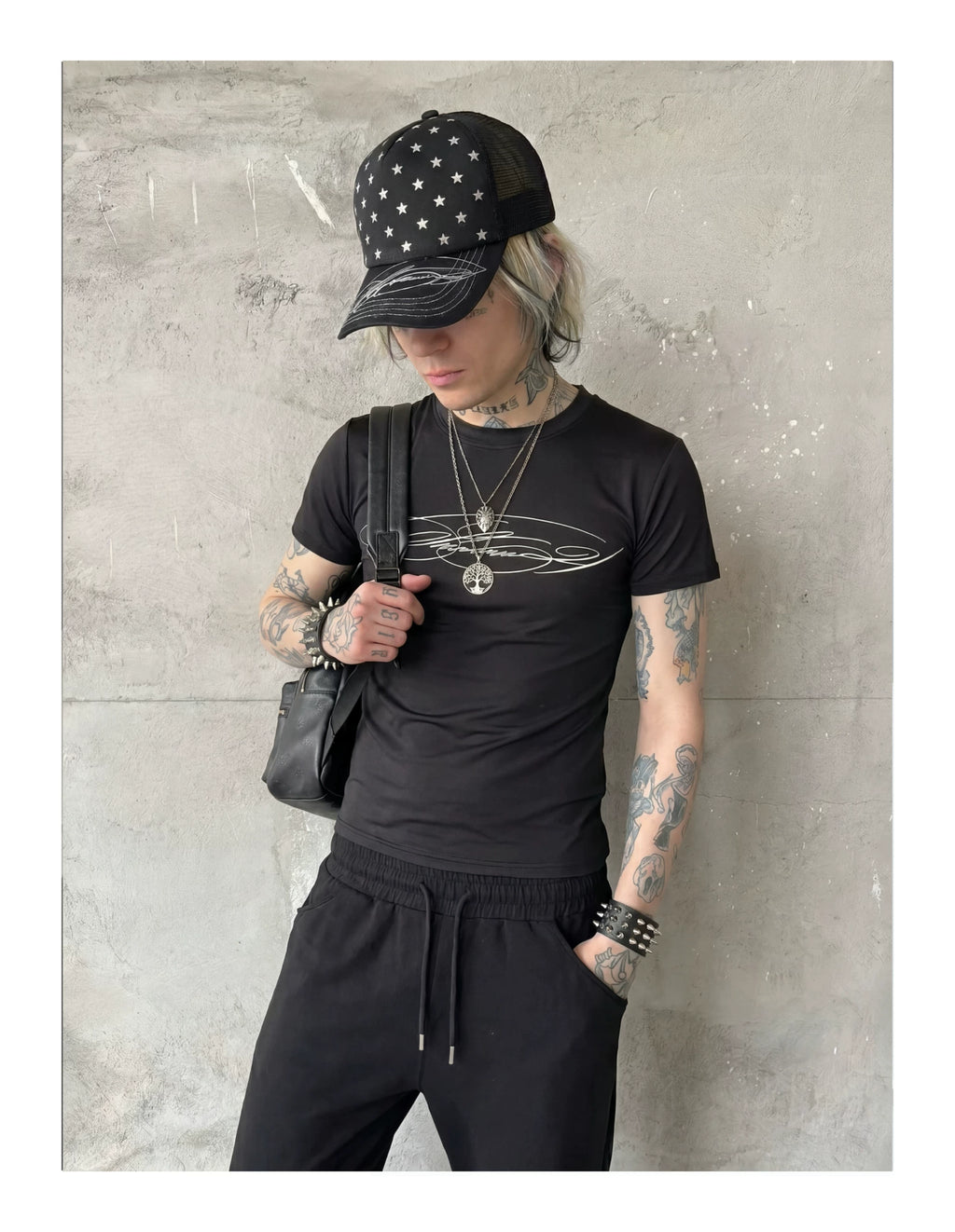 GLITTERY SLIM FIT BOTTOM SHIRT