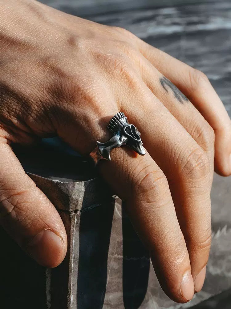 SKULL GHOST RING